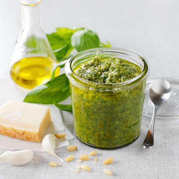 Pesto clásico de albahaca - Receta Blend up | Moulinex