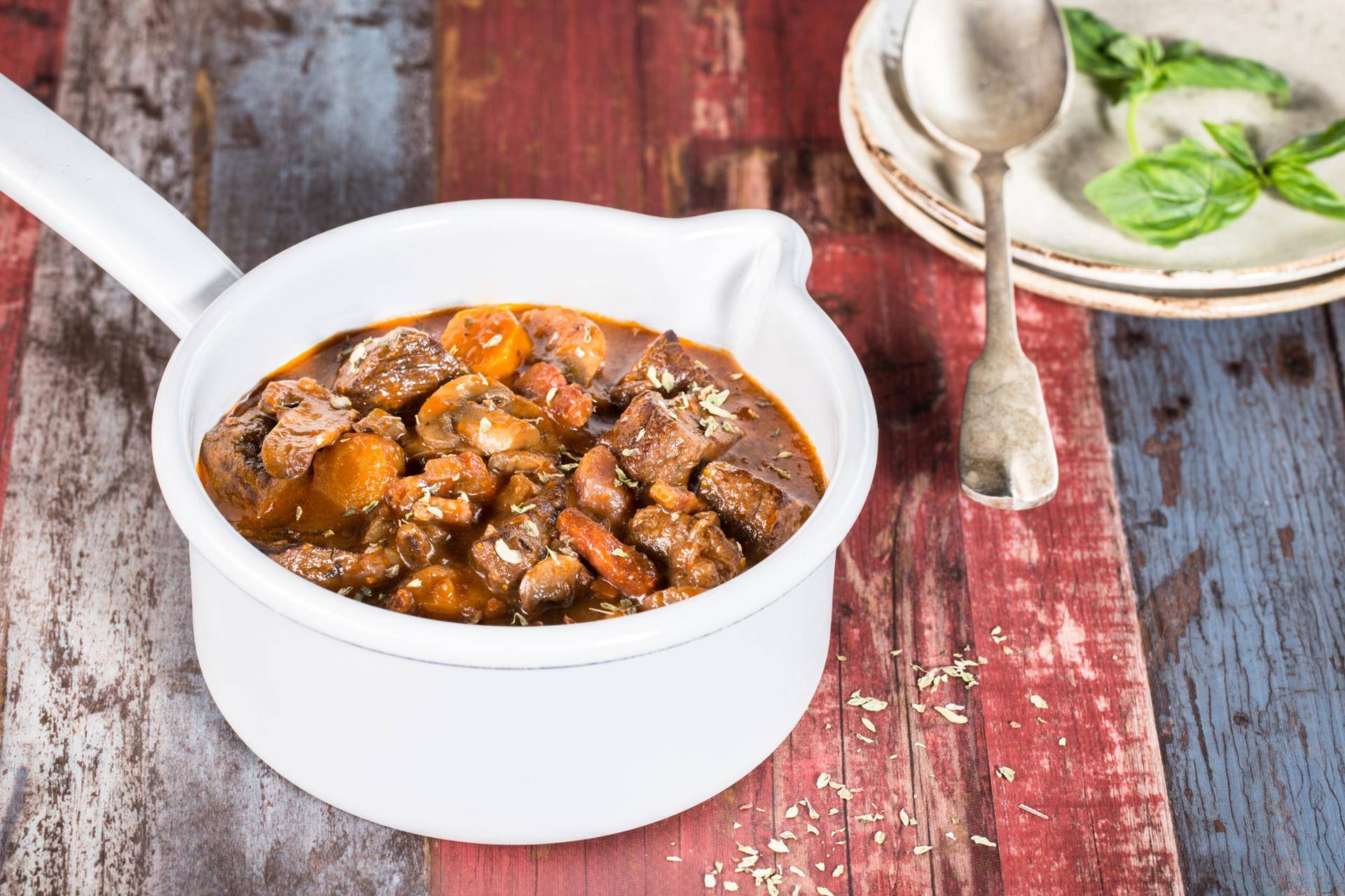 Ternera a la Borgoña al estilo italiano - Receta Cookeo | Moulinex