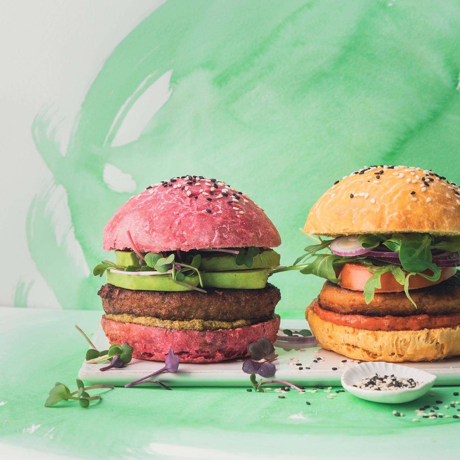 Pan de hamburguesa de remolacha o zanahoria - Receta undefined | Moulinex