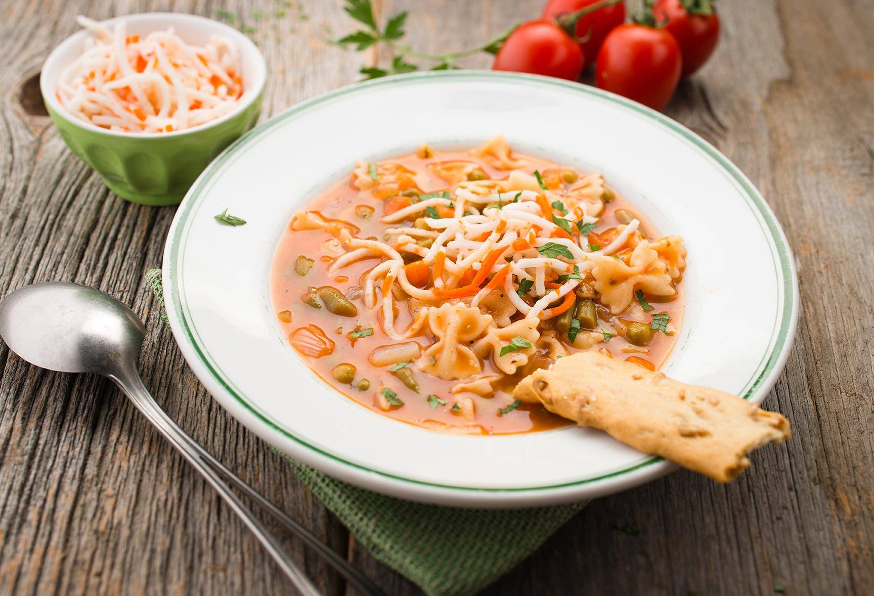Minestrone con cangrejo - Receta Cookeo | Moulinex