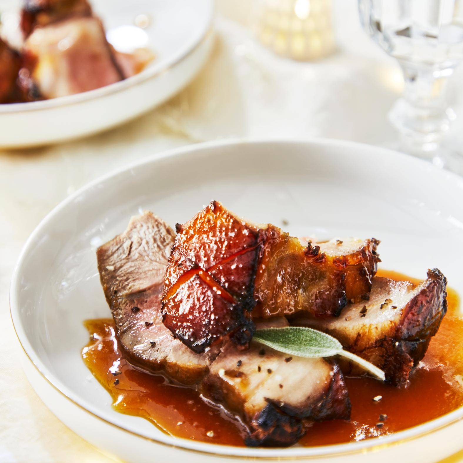 Cerdo asado al estilo criollo con naranja y miel - Receta undefined | Moulinex