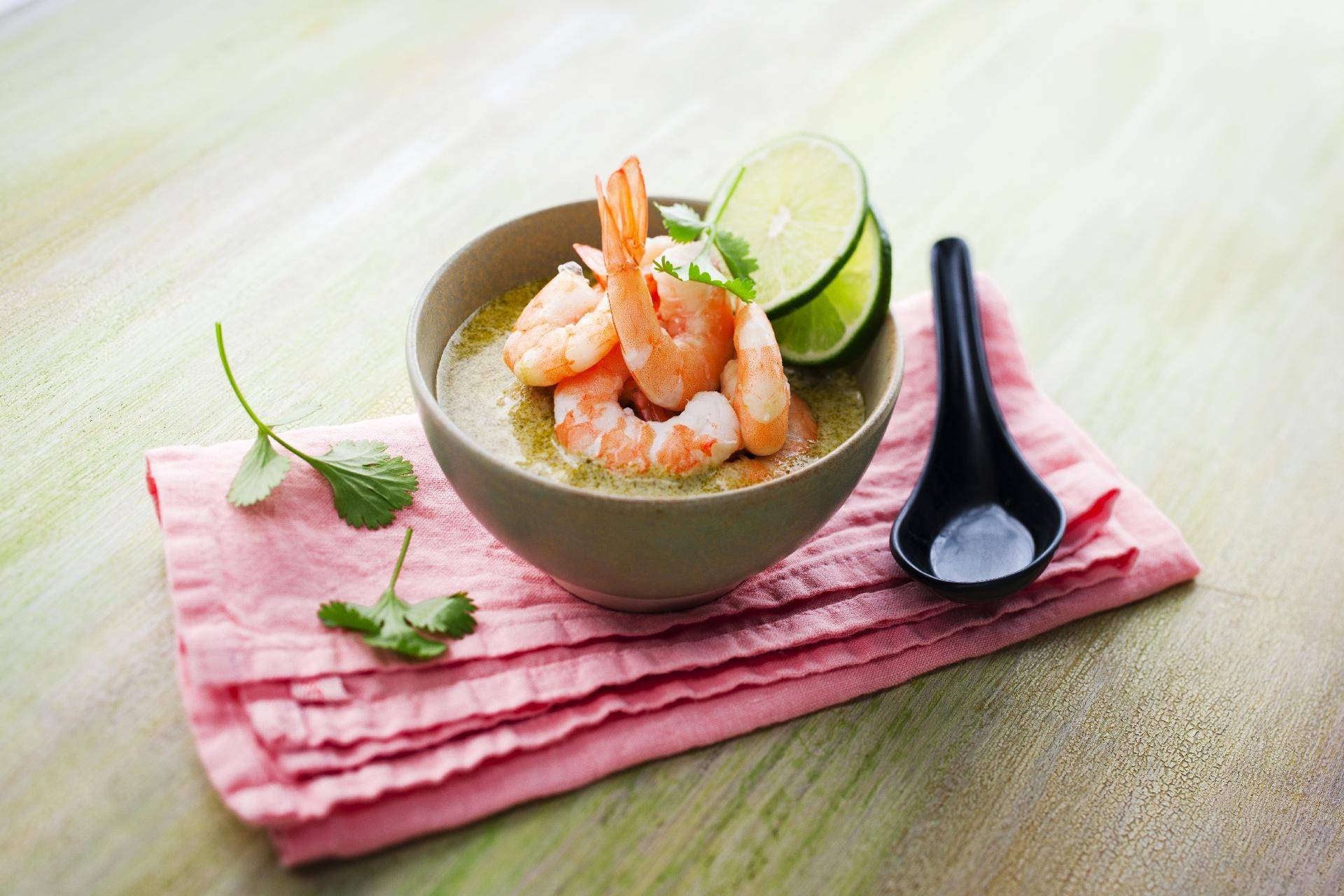 Langostinos al cilantro - Receta Cookeo | Moulinex