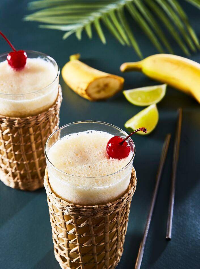 Cóctel frozen banana daiquiri - Receta Perfectmix + | Moulinex