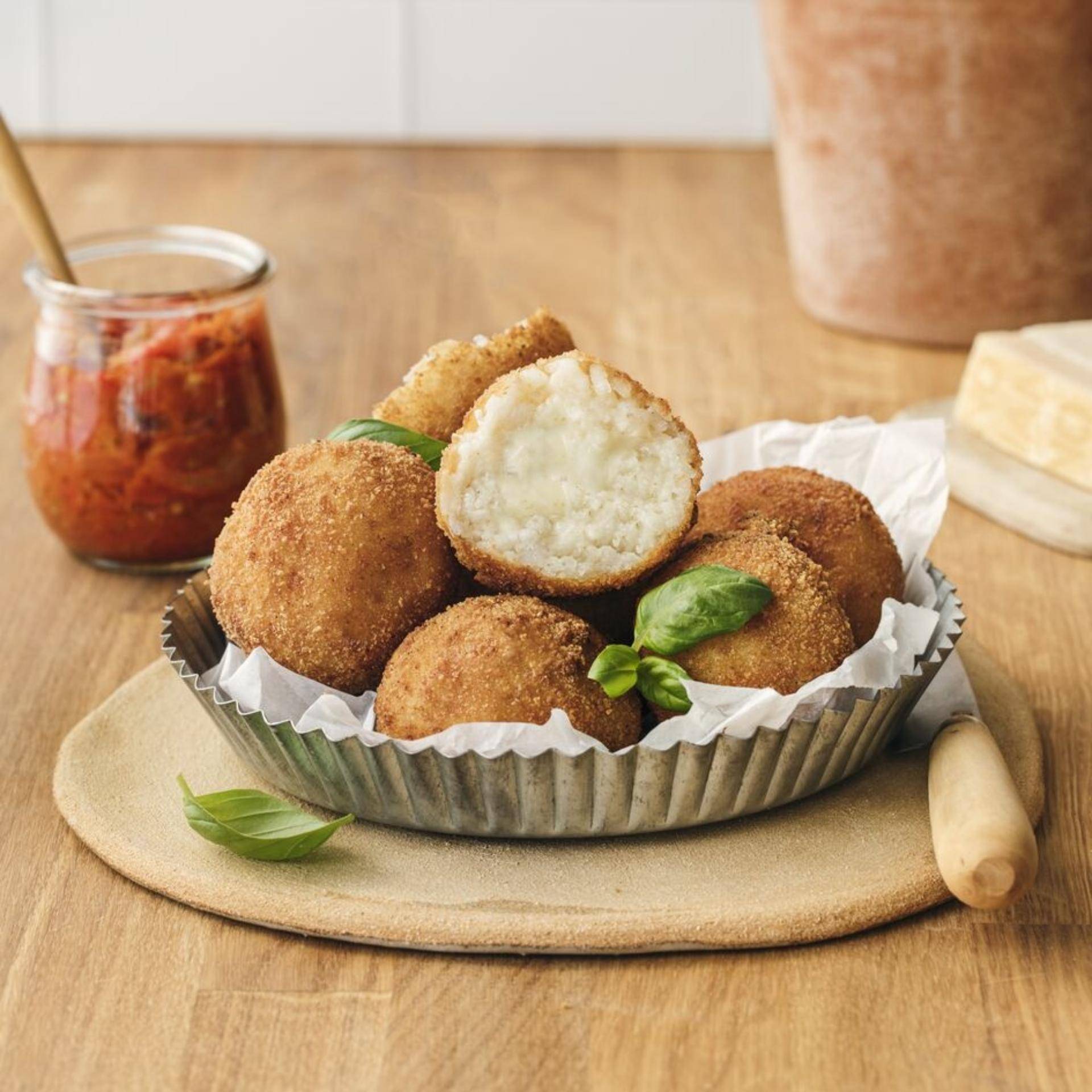Arancini crujientes - Receta Companion Connect | Moulinex