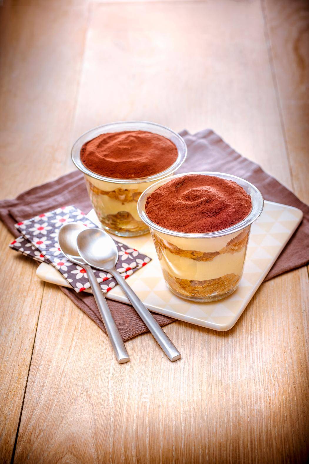 Vasitos de tiramisú - Receta Companion | Moulinex