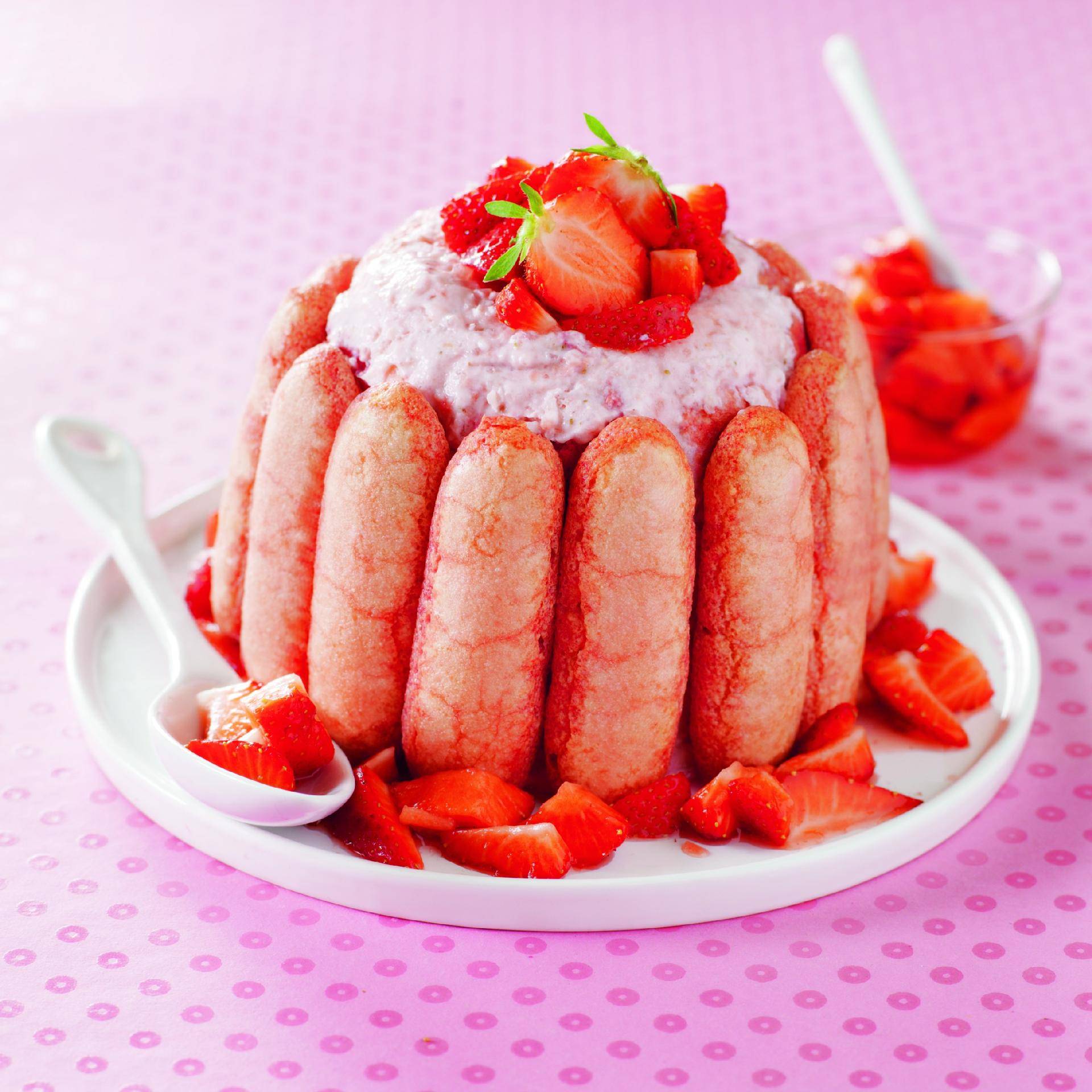 Tarta de fresa - Receta Companion | Moulinex