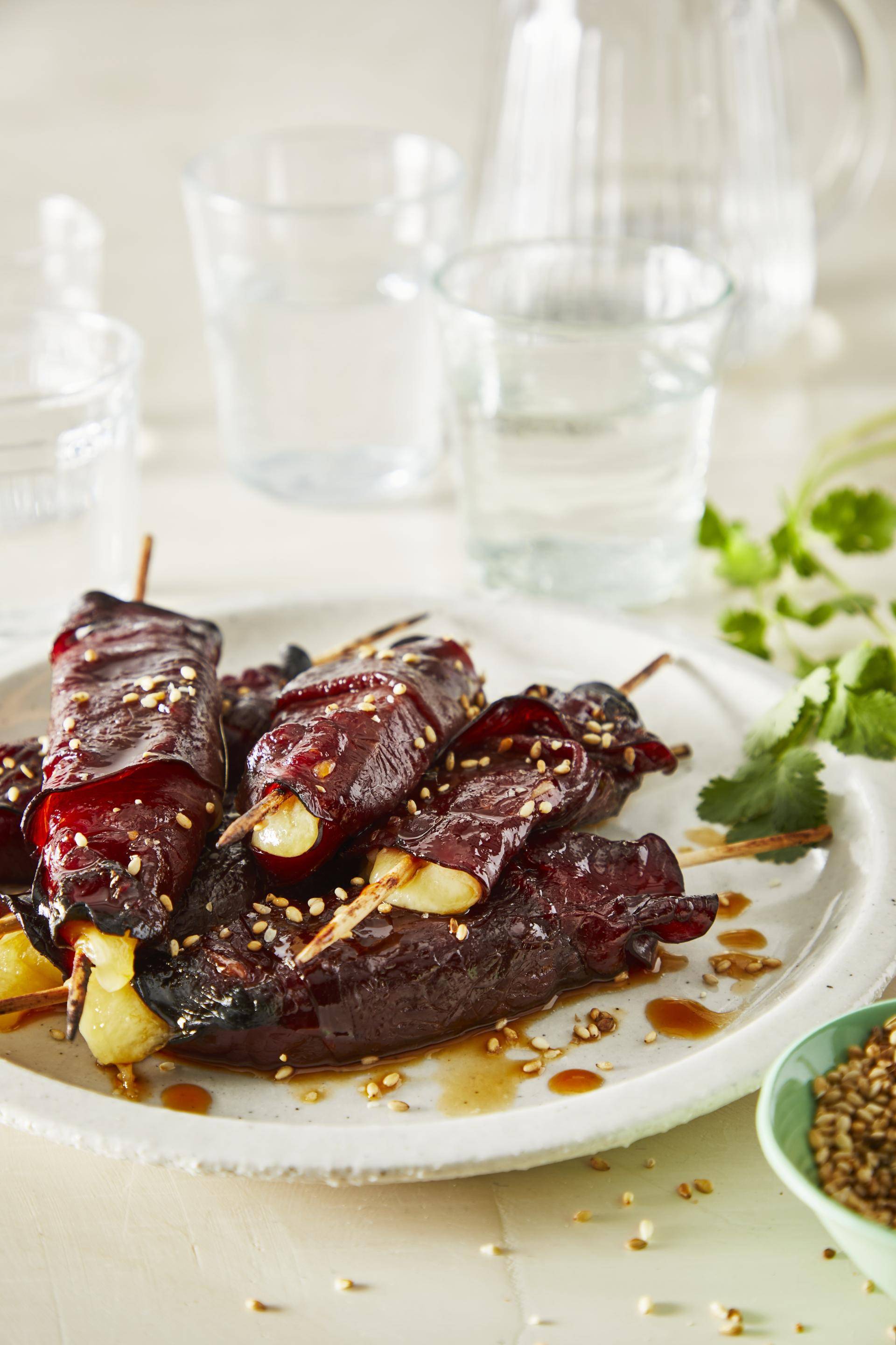 Pinchos teriyaki de ternera - Receta Crisp&Go 3P | Moulinex