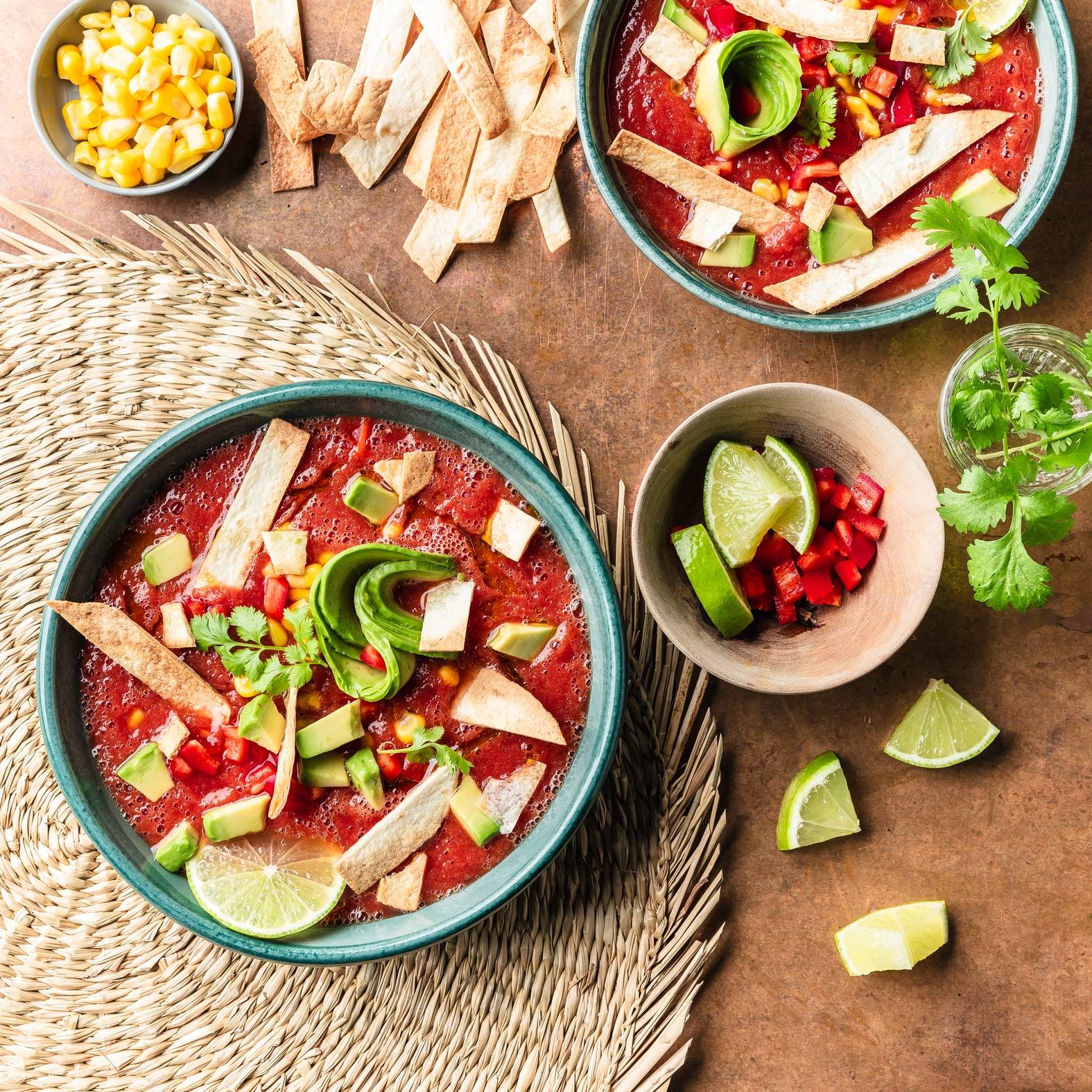 Sopa de tortilla - Receta Perfectmix Cook | Moulinex
