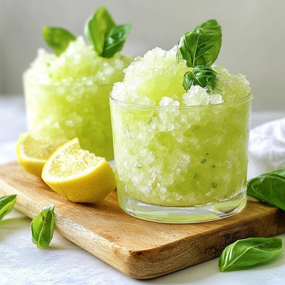 Granizado de albahaca y limón - Receta Companion Connect | Moulinex