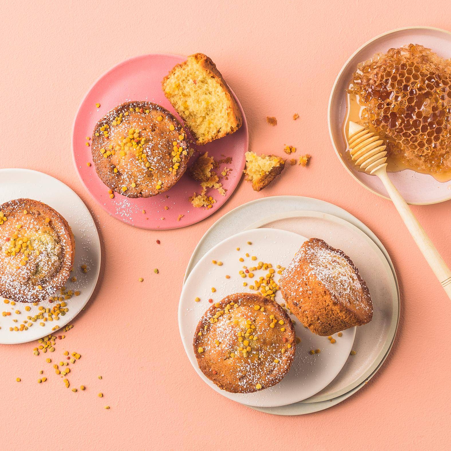 Magdalenas de miel - Receta Companion | Moulinex