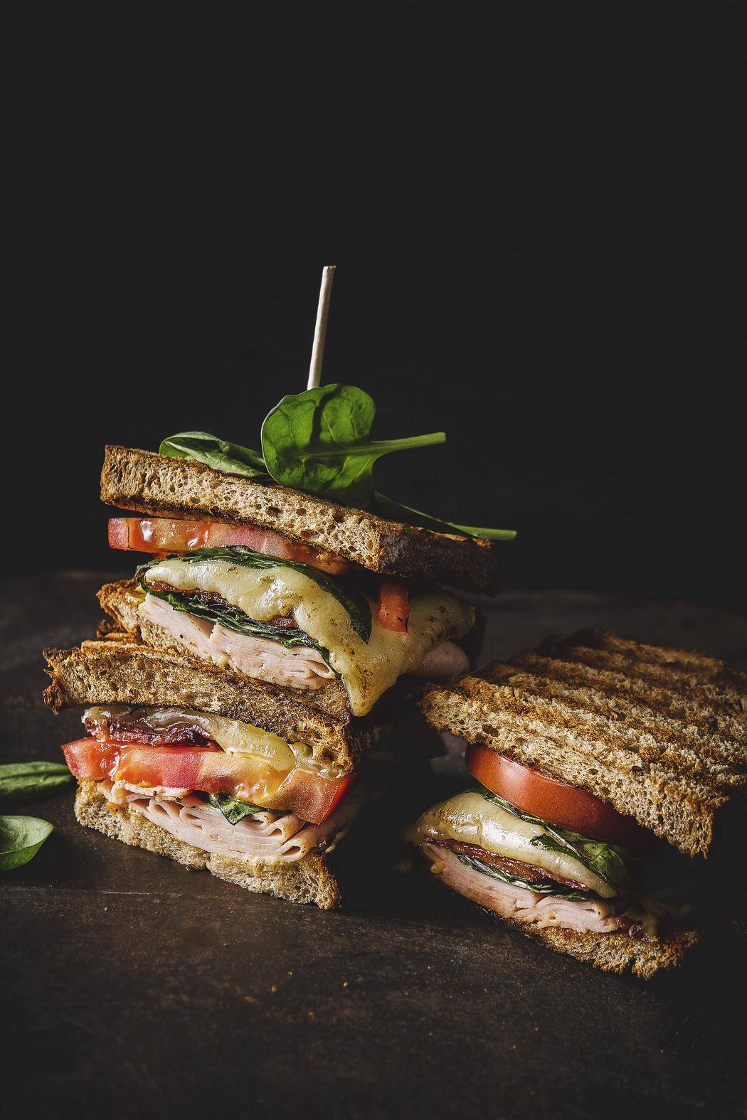 Sandwich club - Receta OptiGrill 2in1 XL | Moulinex