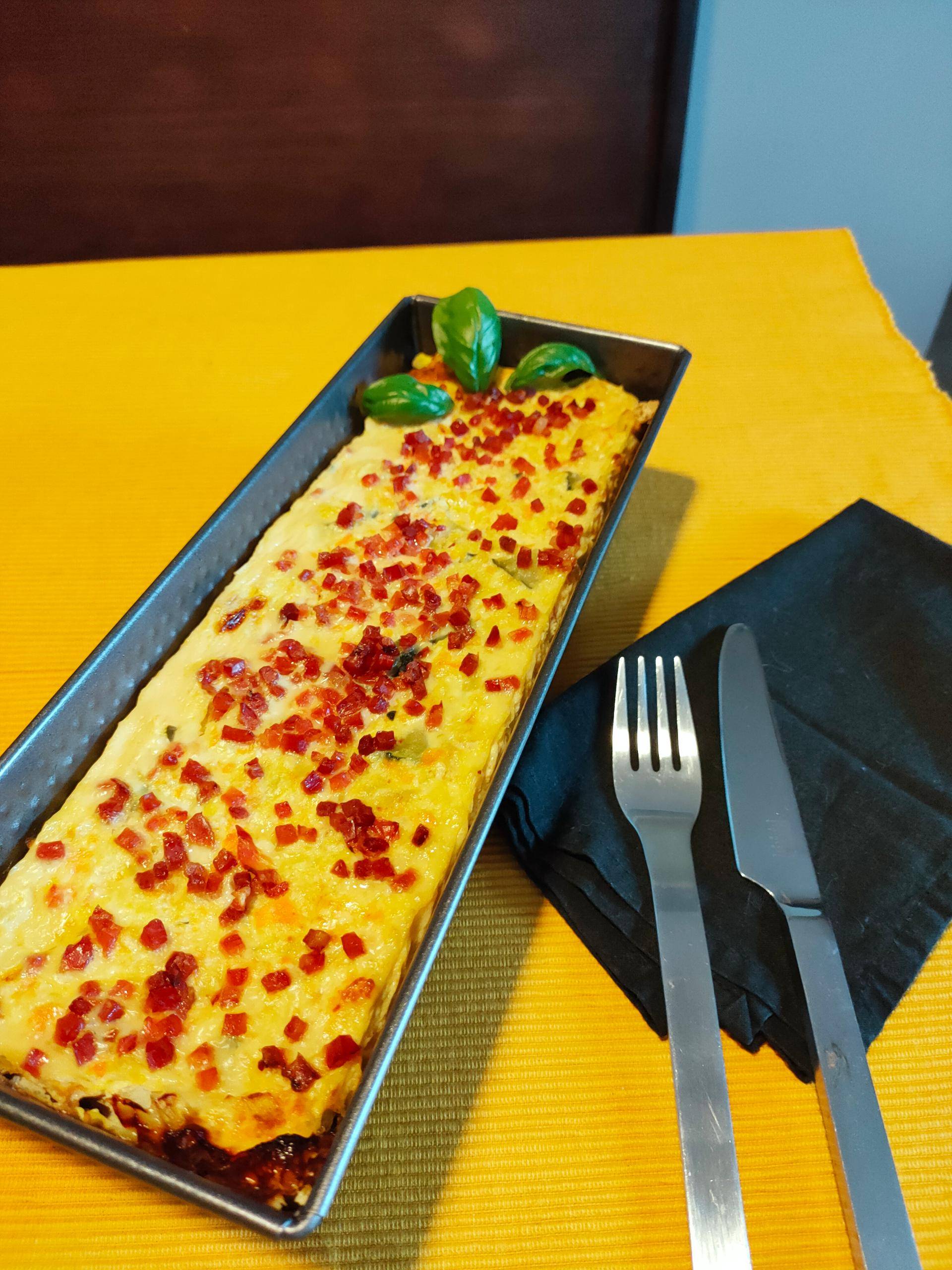 Quiche de puerro con jamón - Receta Companion Connect XL | Moulinex