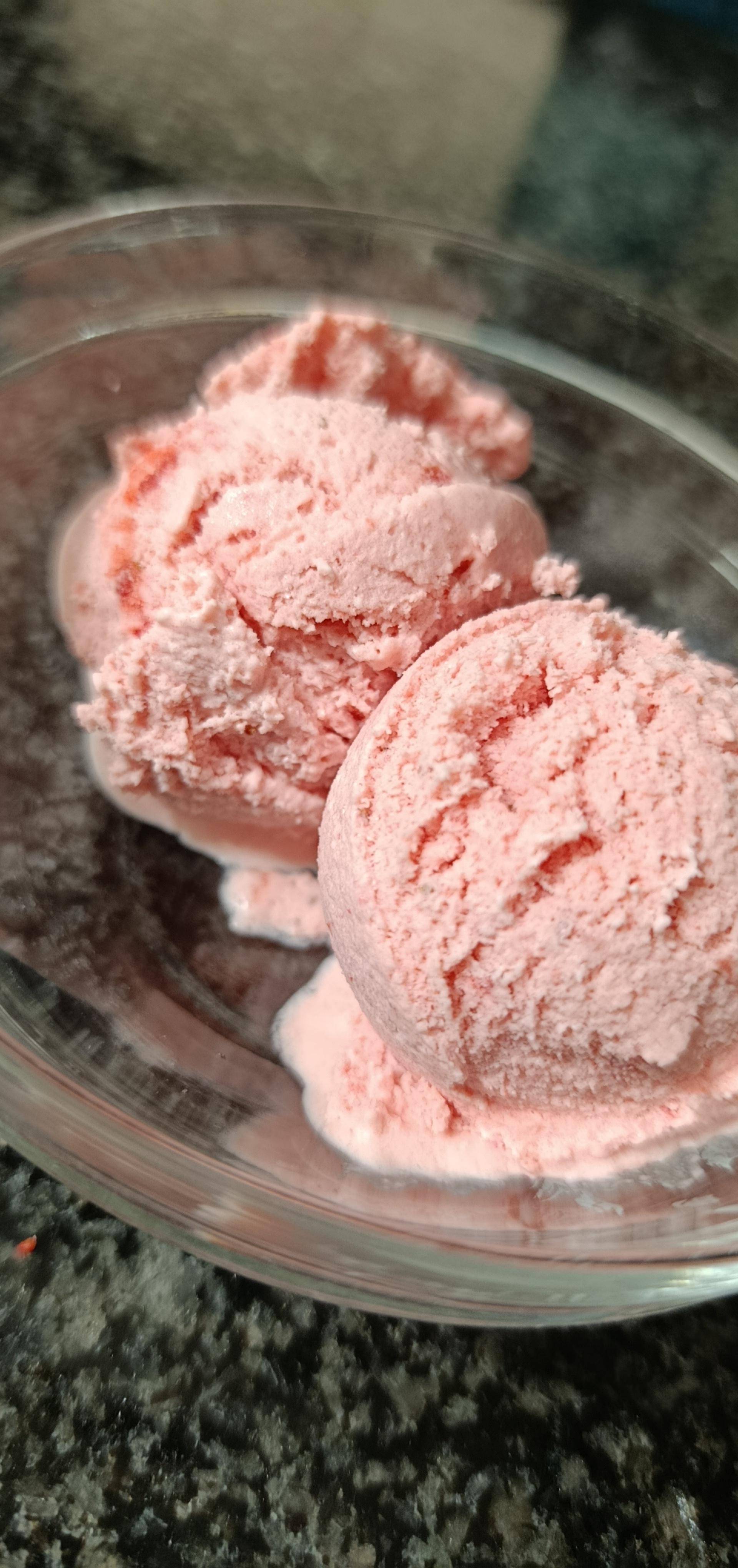 Helado de fresa - Receta Companion Connect XL | Moulinex