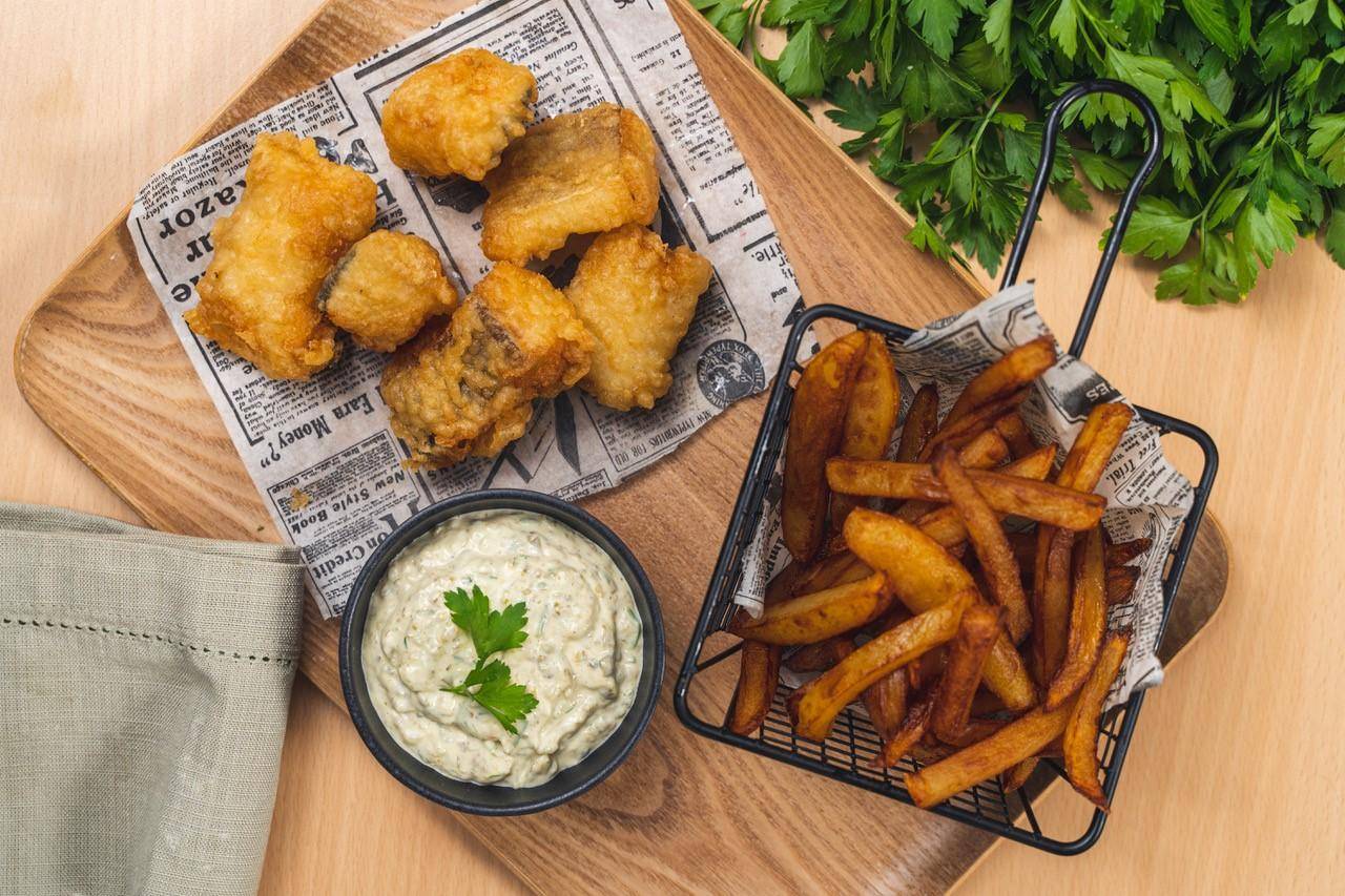 Fish and chips Jordi Cruz - Receta EASY FRY & GRILL 2 in 1 XXL | Moulinex