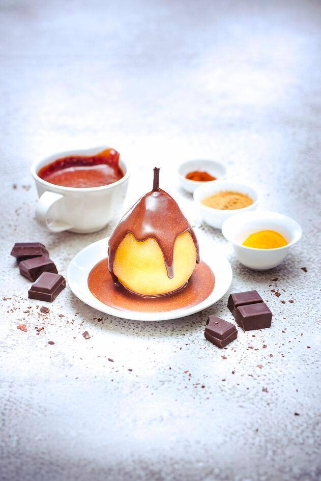Salsa de chocolate negro picante - Receta Perfectmix Cook | Moulinex
