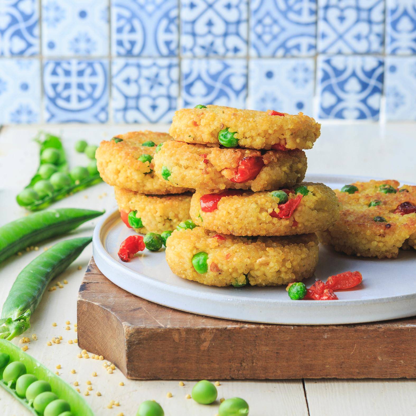 Tortitas de mijo - Receta Companion | Moulinex