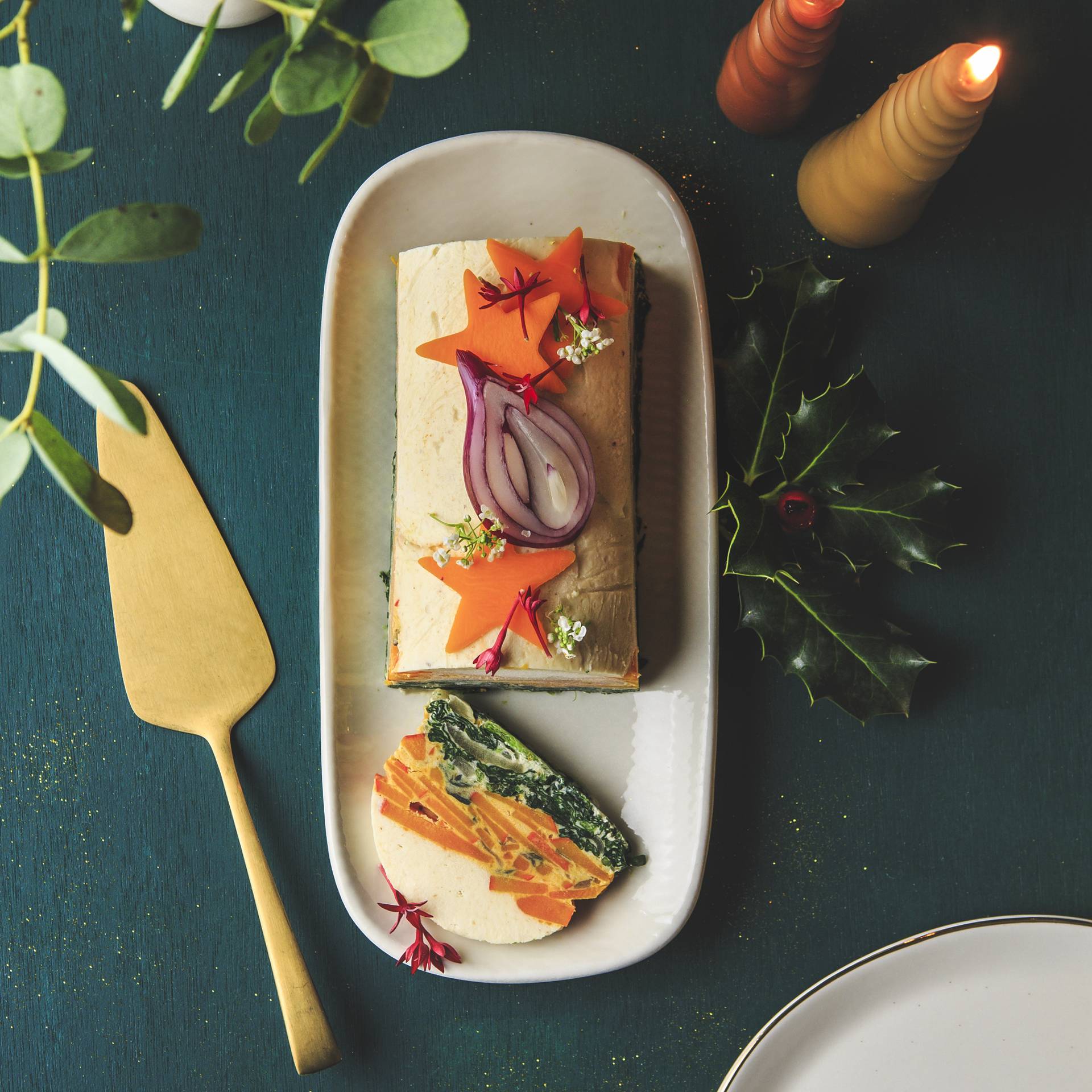 Tronco navideño vegetal - Receta Cookeo | Moulinex