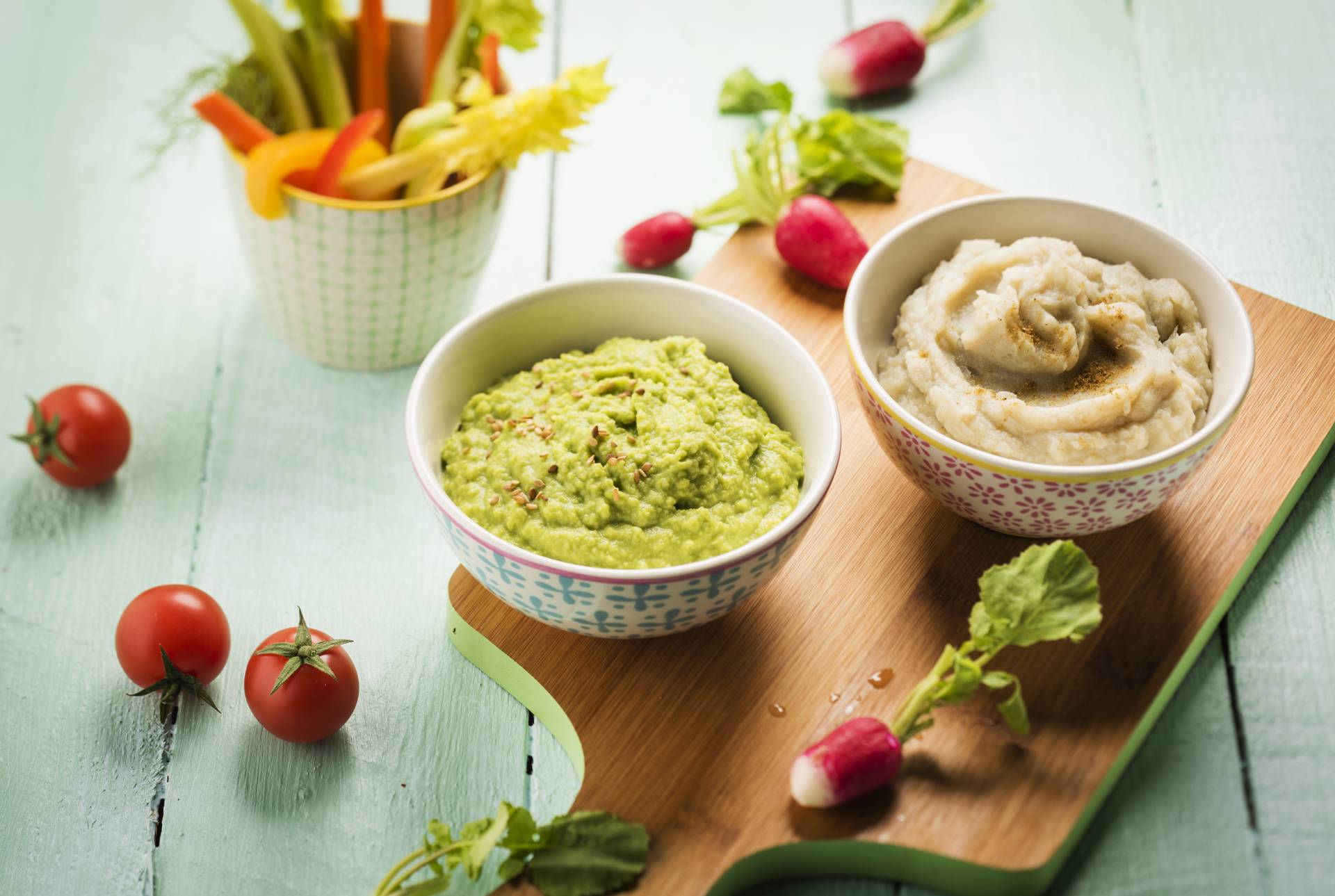 Dúo dips aperitivos - Receta Cookeo | Moulinex