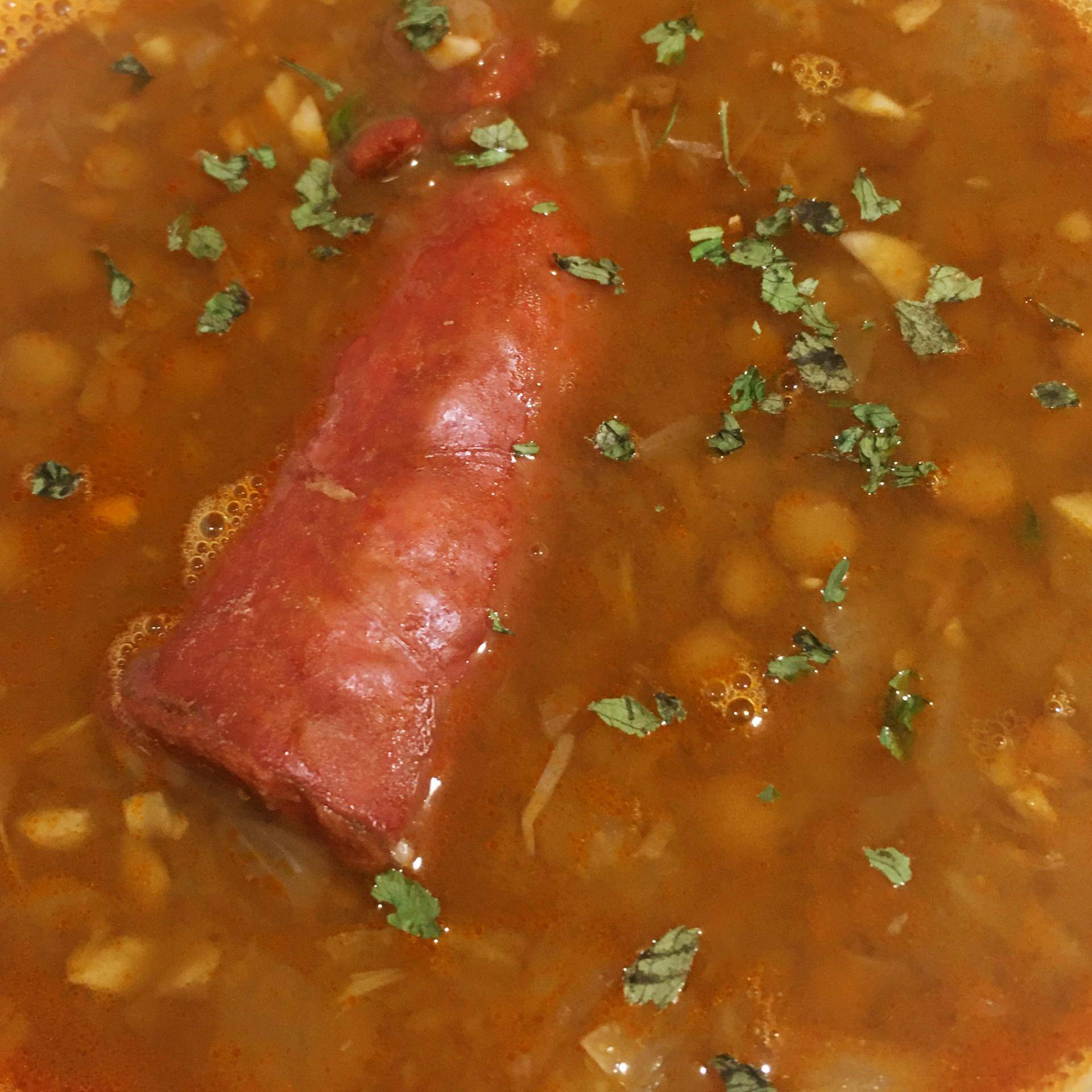 Lentejas pardinas con chorizo - Receta Companion Connect XL | Moulinex