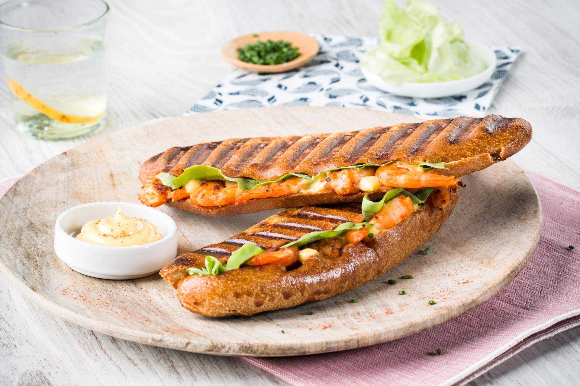 Perrito caliente con gambas y especias - Receta undefined | Moulinex