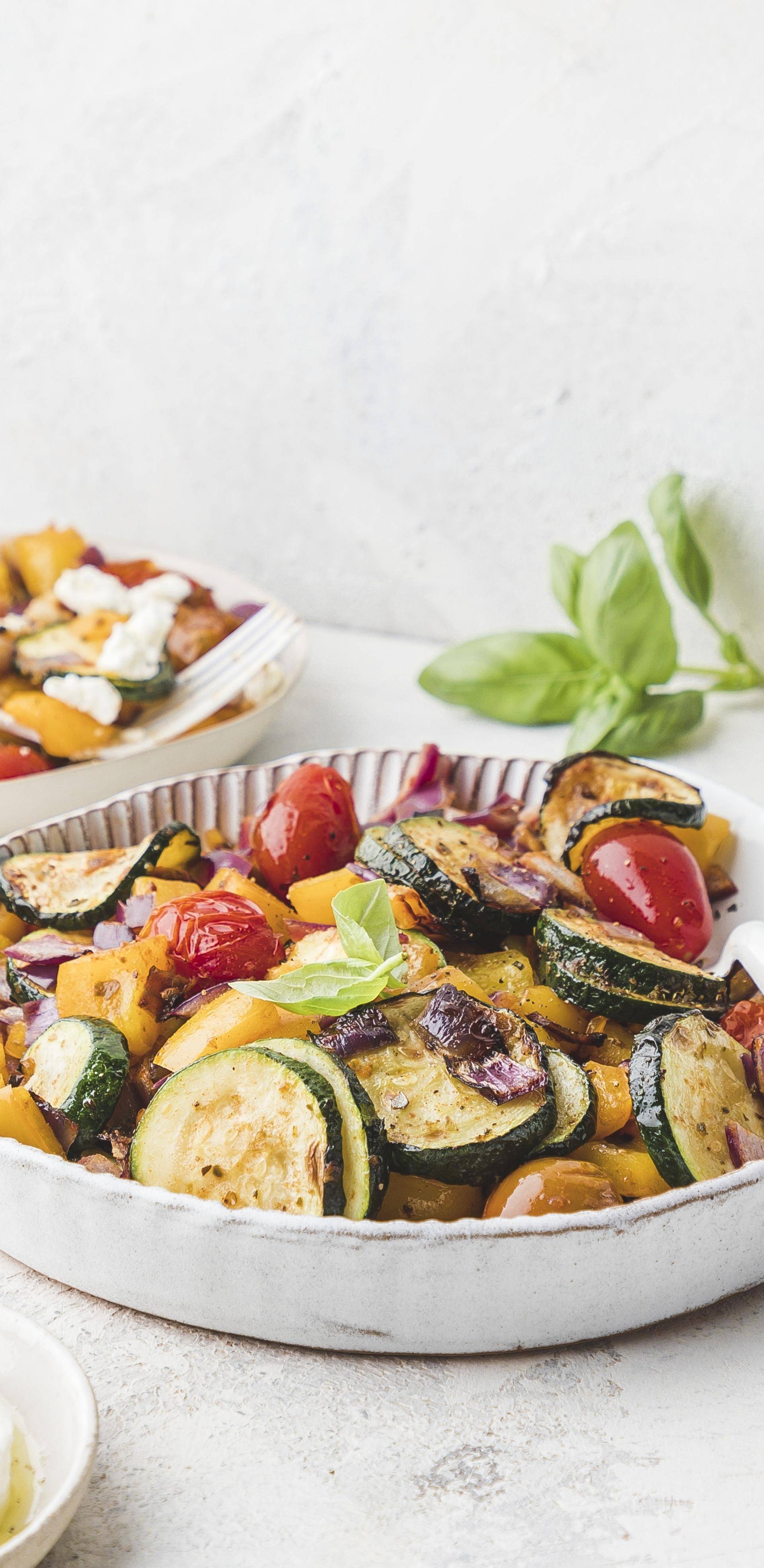 Verduras mediterráneas - Receta Crisp&Go 3P | Moulinex