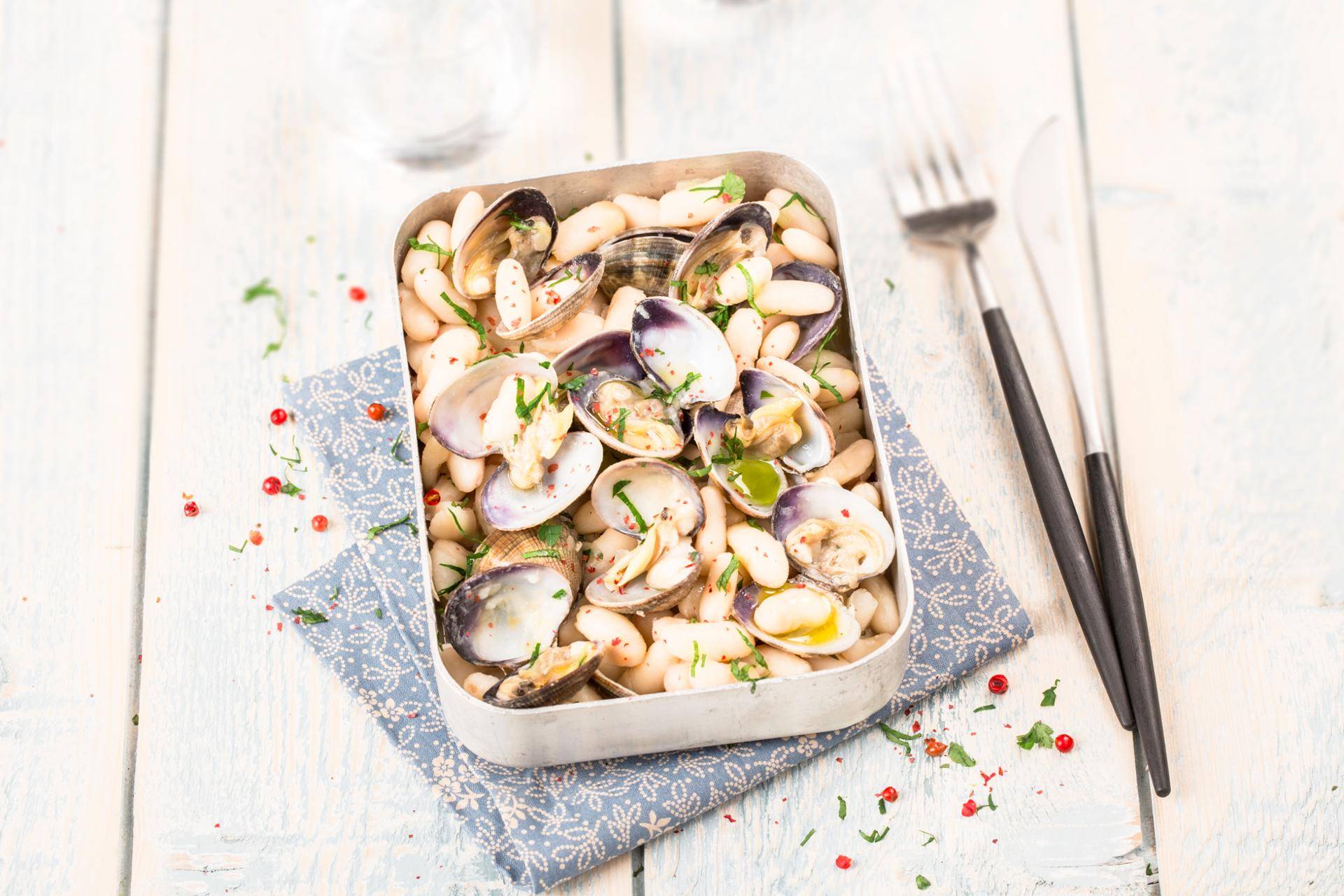 Alubias con almejas - Receta Cookeo | Moulinex