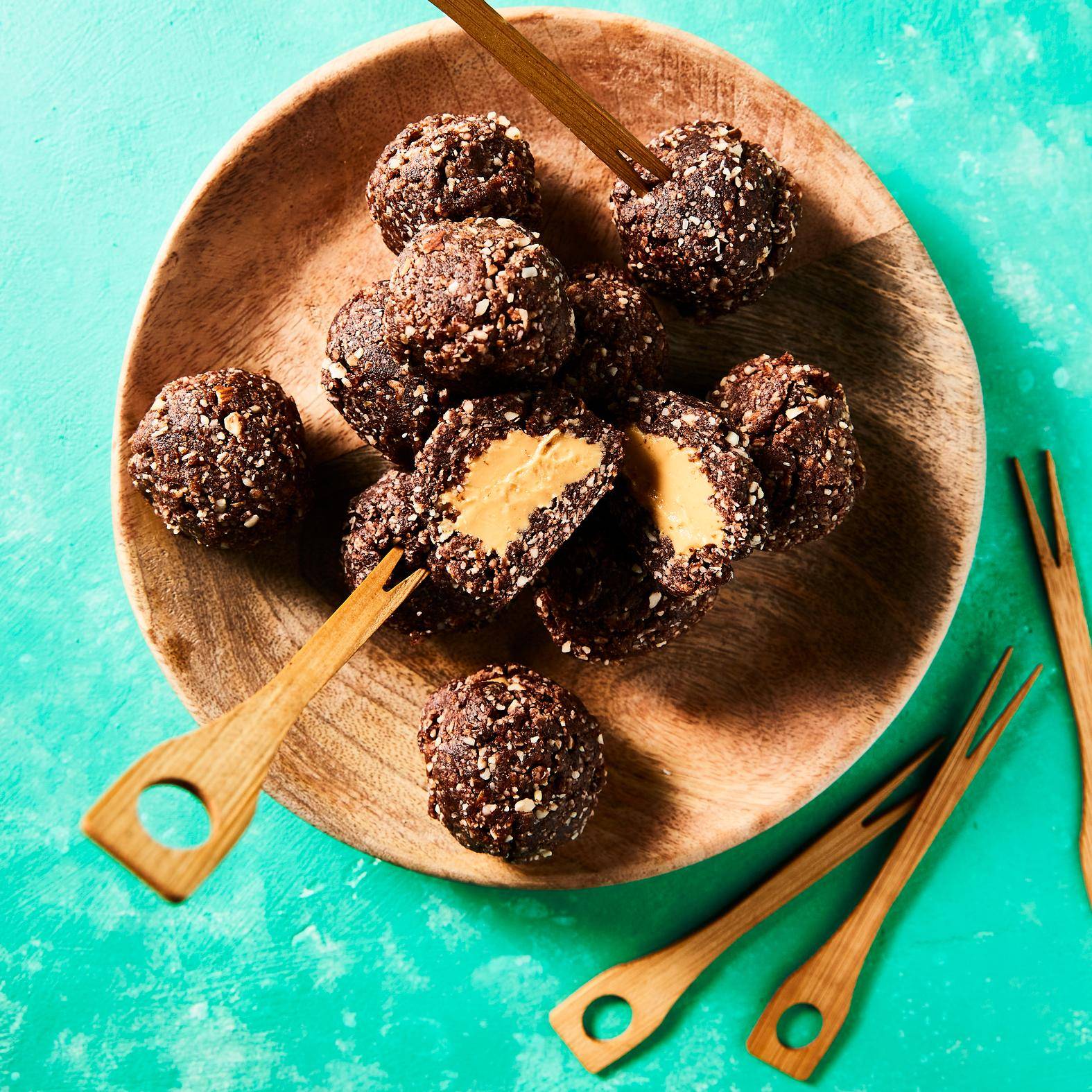 Bolas energéticas de cacahuate - Receta Perfectmix + | Moulinex