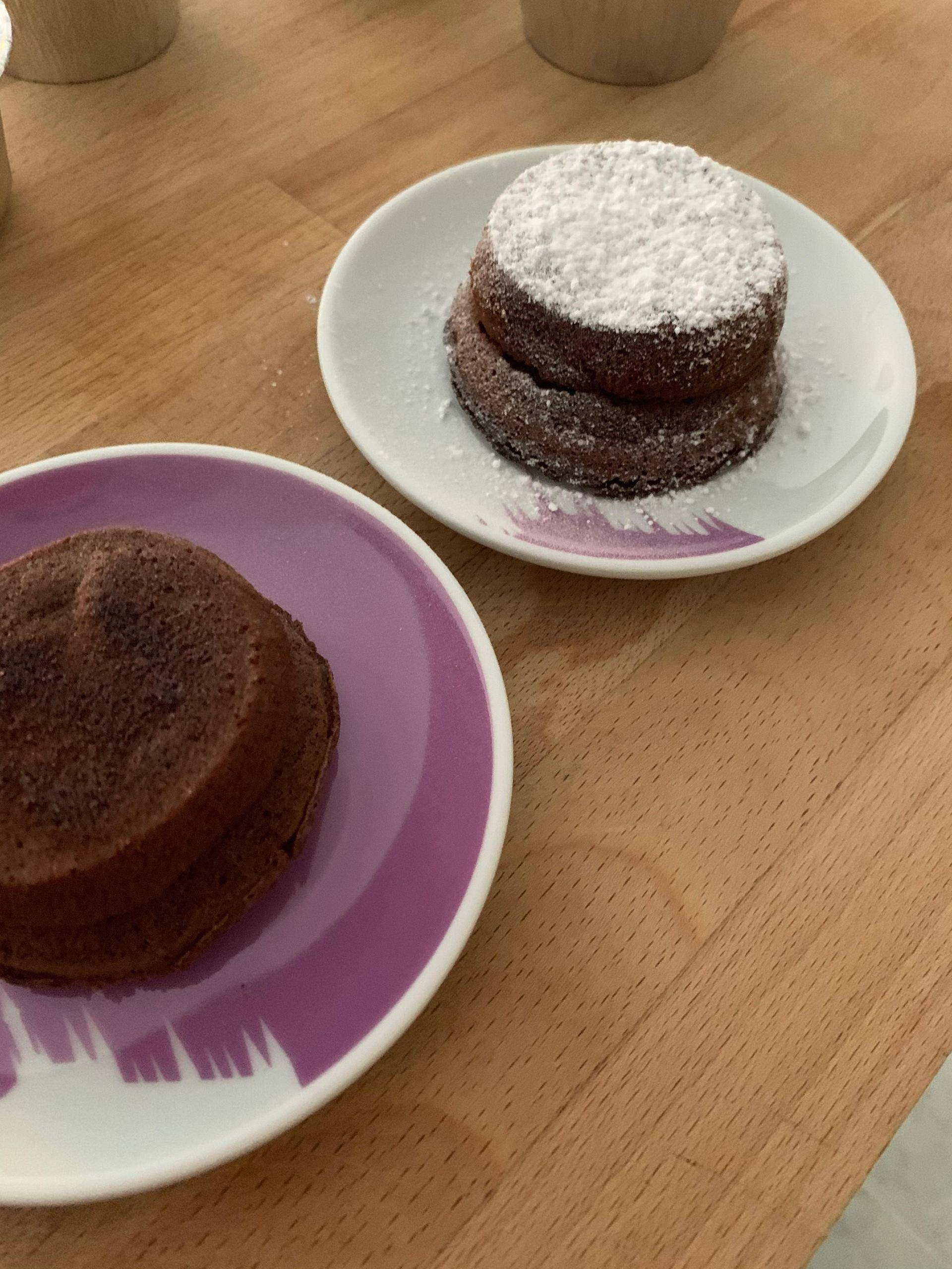 Corazón suave de chocolate - Receta Companion | Moulinex