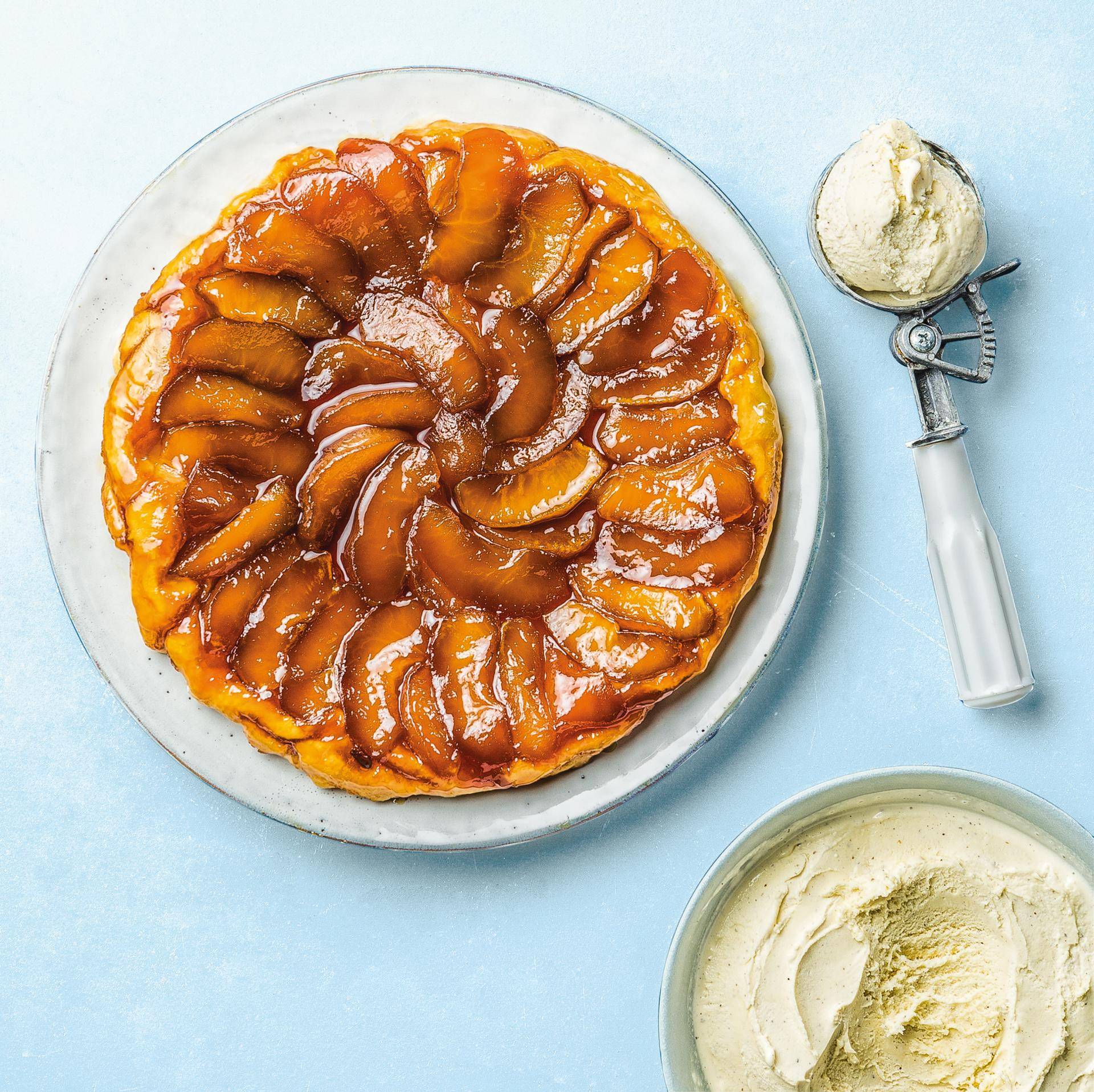 Tarta Tatin - Receta Easy Fry XL Surface | Moulinex
