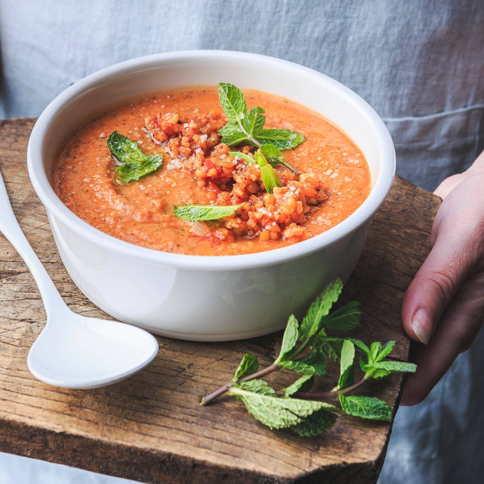 Sopa de lentejas turca - Receta Companion | Moulinex