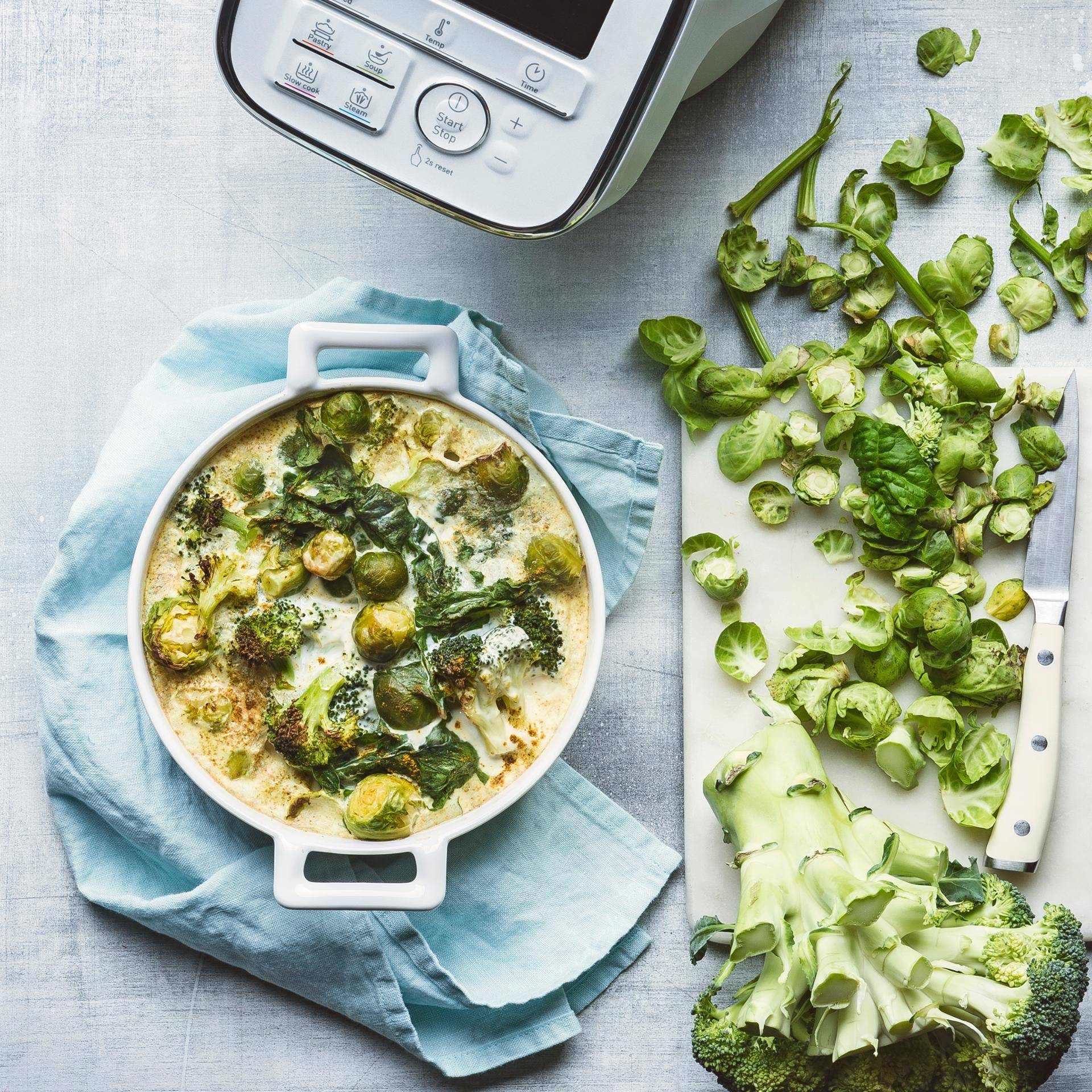Gratinado de verduras - Receta Companion | Moulinex