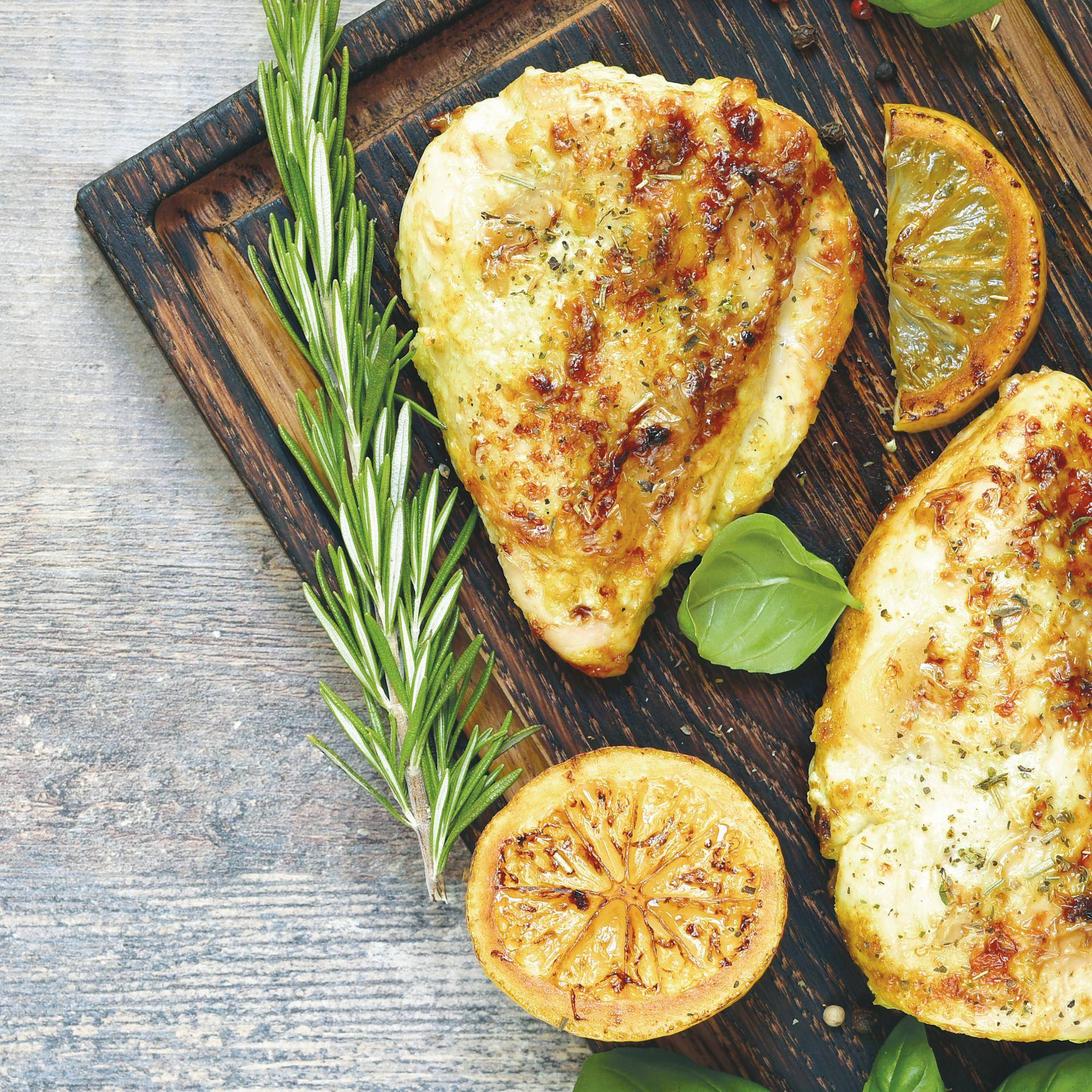 Pollo a la parrilla al estilo griego - Receta Easy Fry Compact | Moulinex