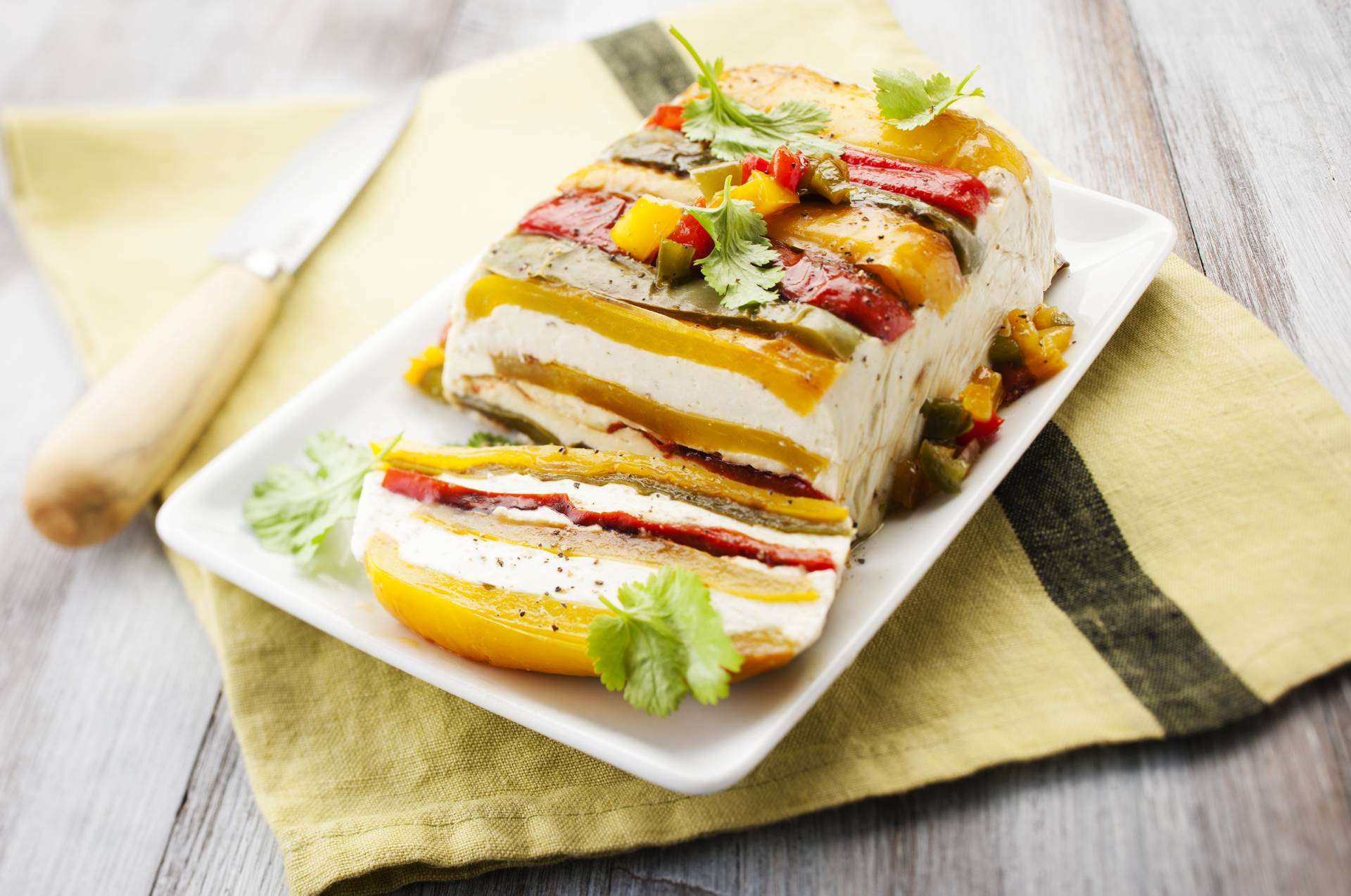 Terrina ricotta pimientos - Receta Cookeo | Moulinex