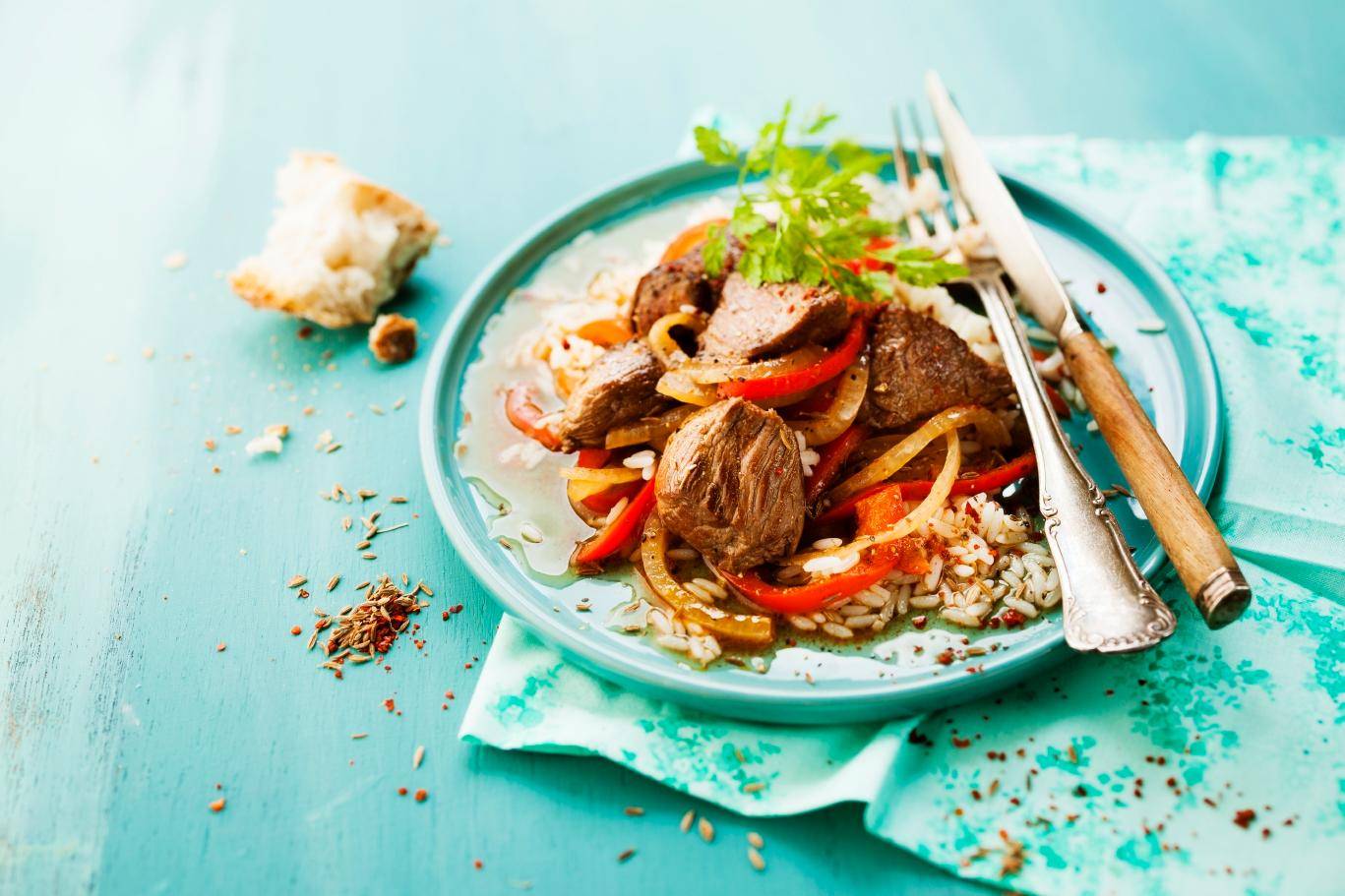 Goulash húngaro - Receta Cookeo | Moulinex