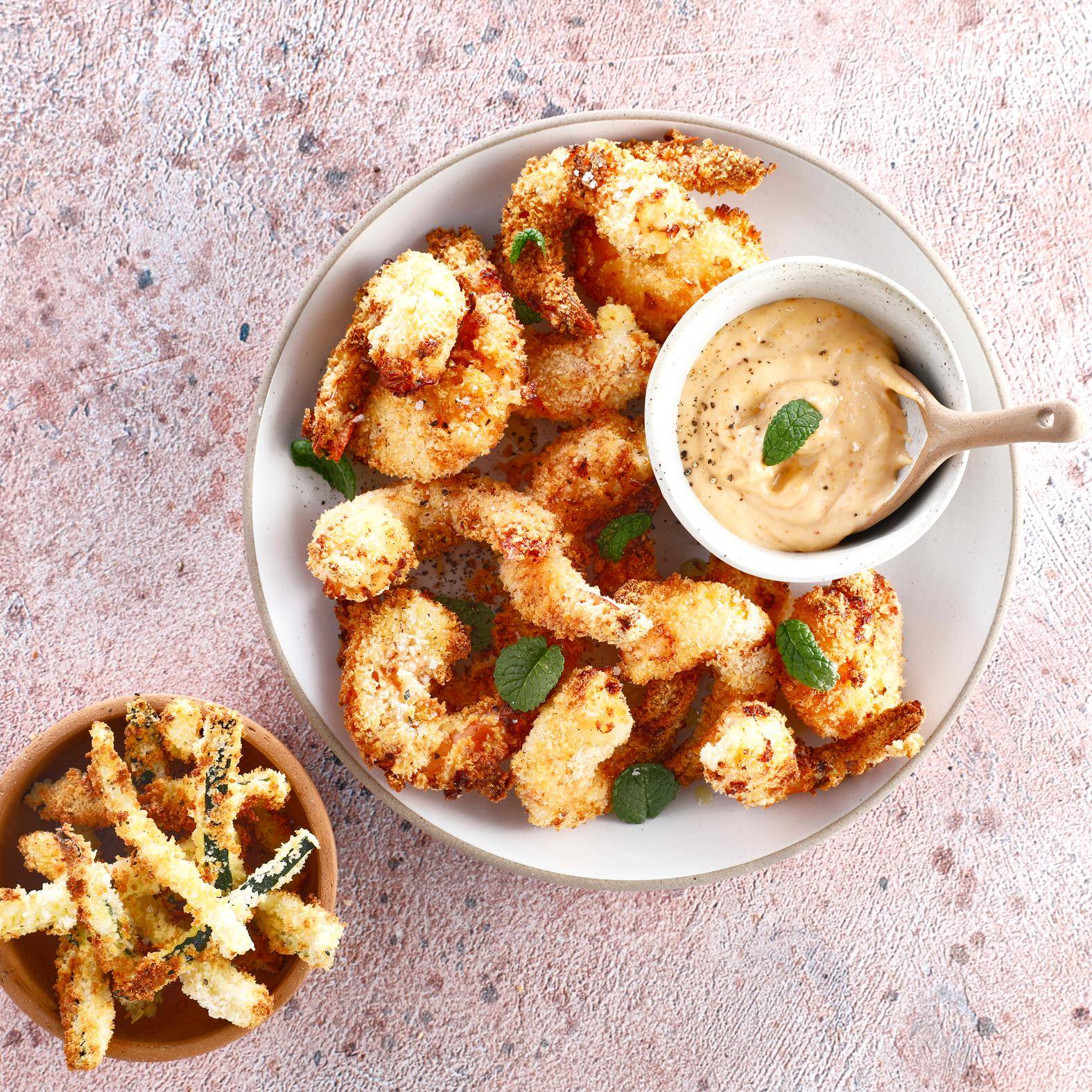 Buñuelos de gambas japonesas - Receta Easy Fry Max | Moulinex