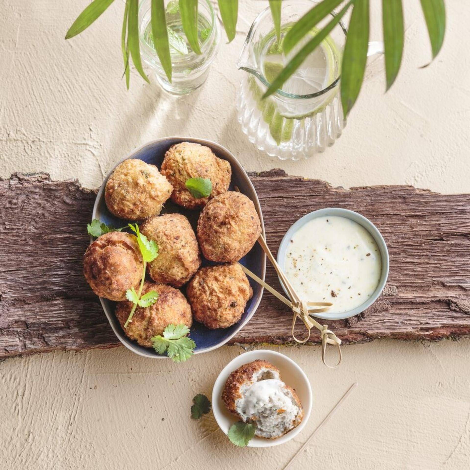 Buñuelos de Bacalao - Receta Companion Connect | Moulinex