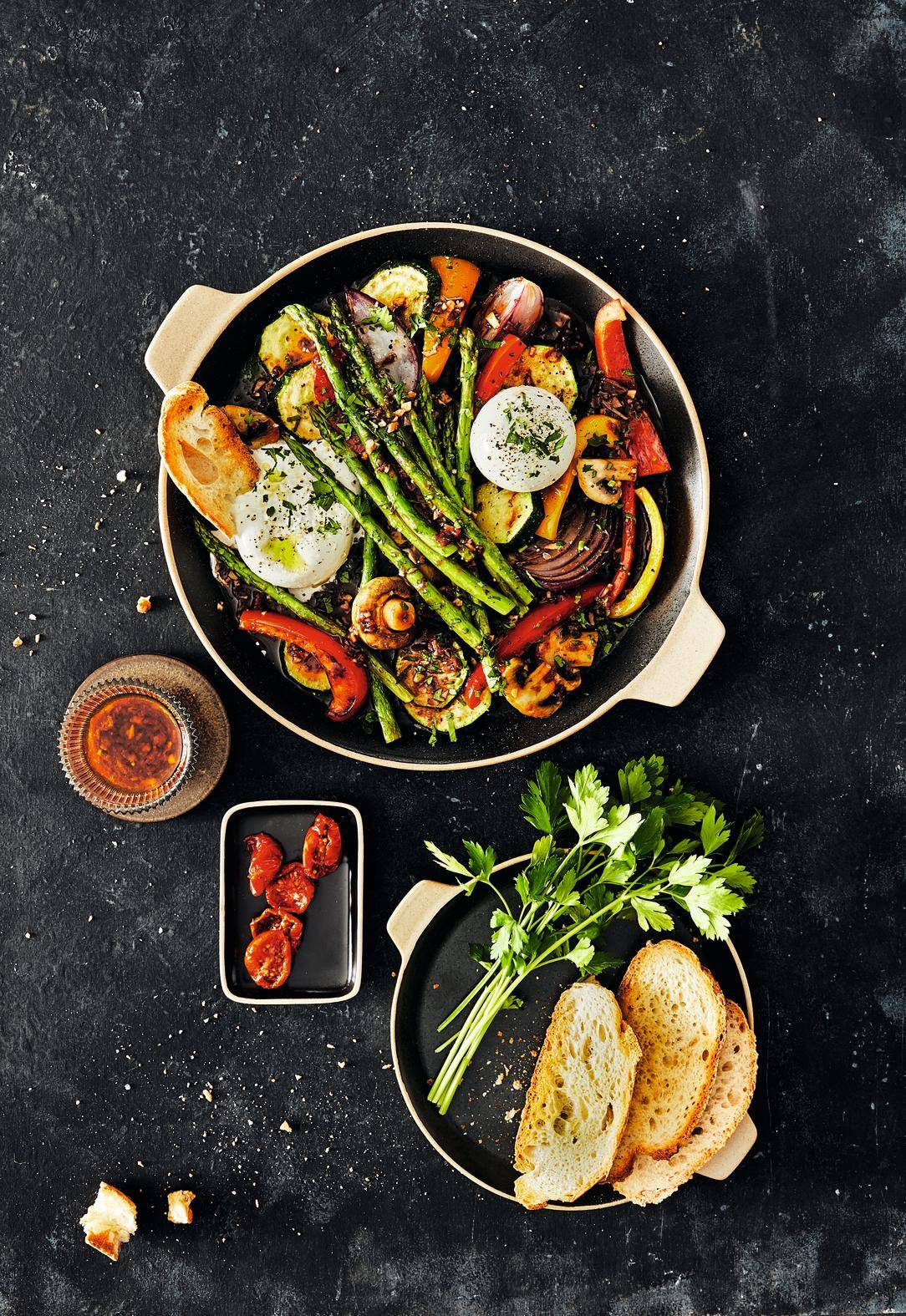Aperitivo de verduras asadas - Receta OptiGrill 4in1 | Moulinex