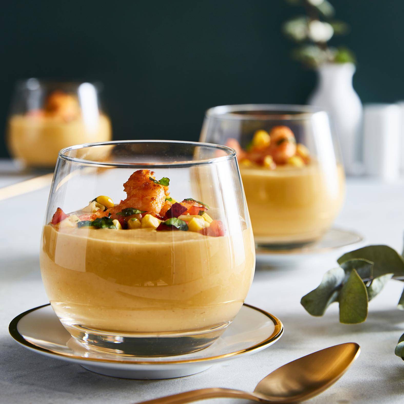 Sopa de maíz dulce - Receta Perfectmix Cook | Moulinex