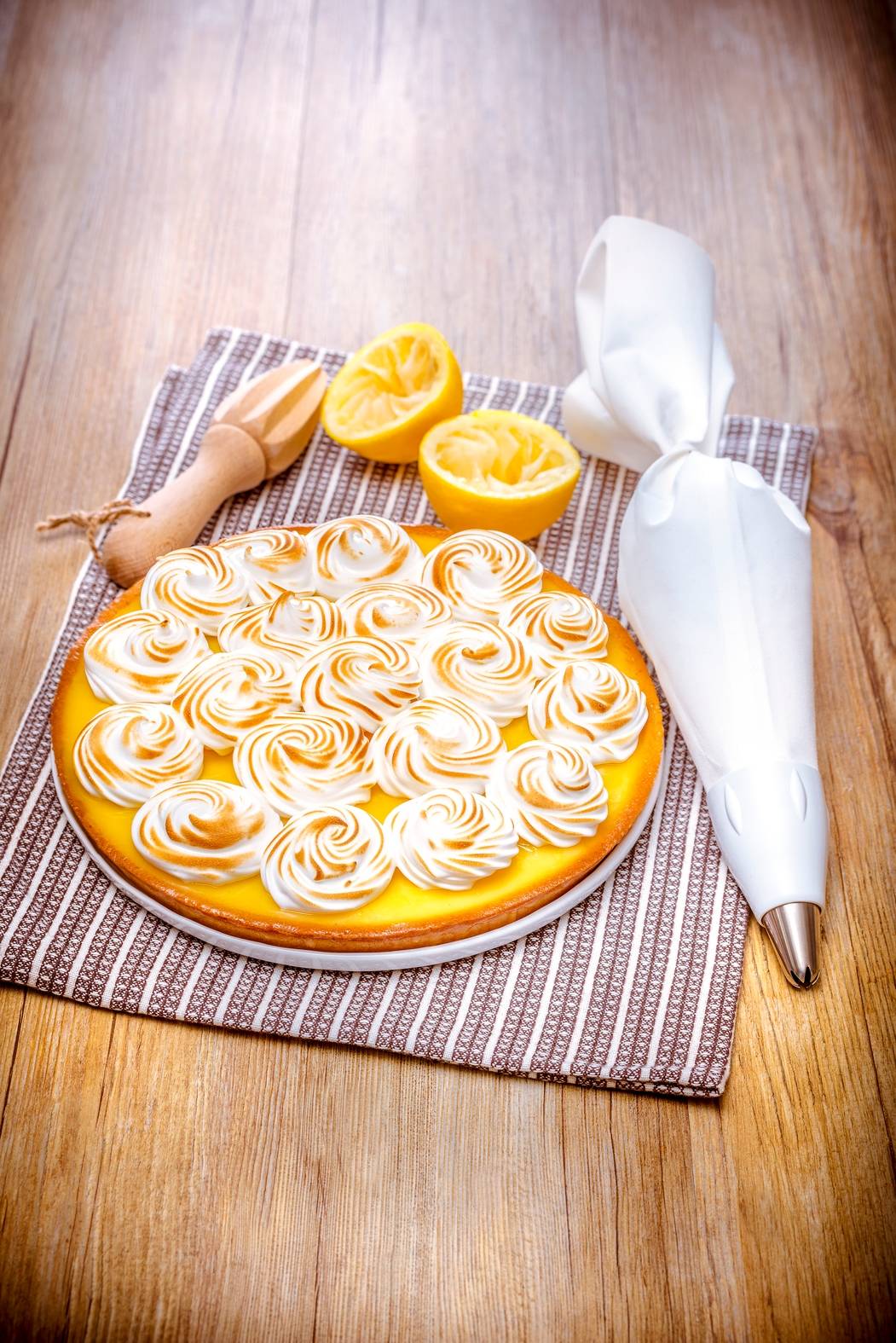 Tarta de merengue de limón - Receta Companion | Moulinex