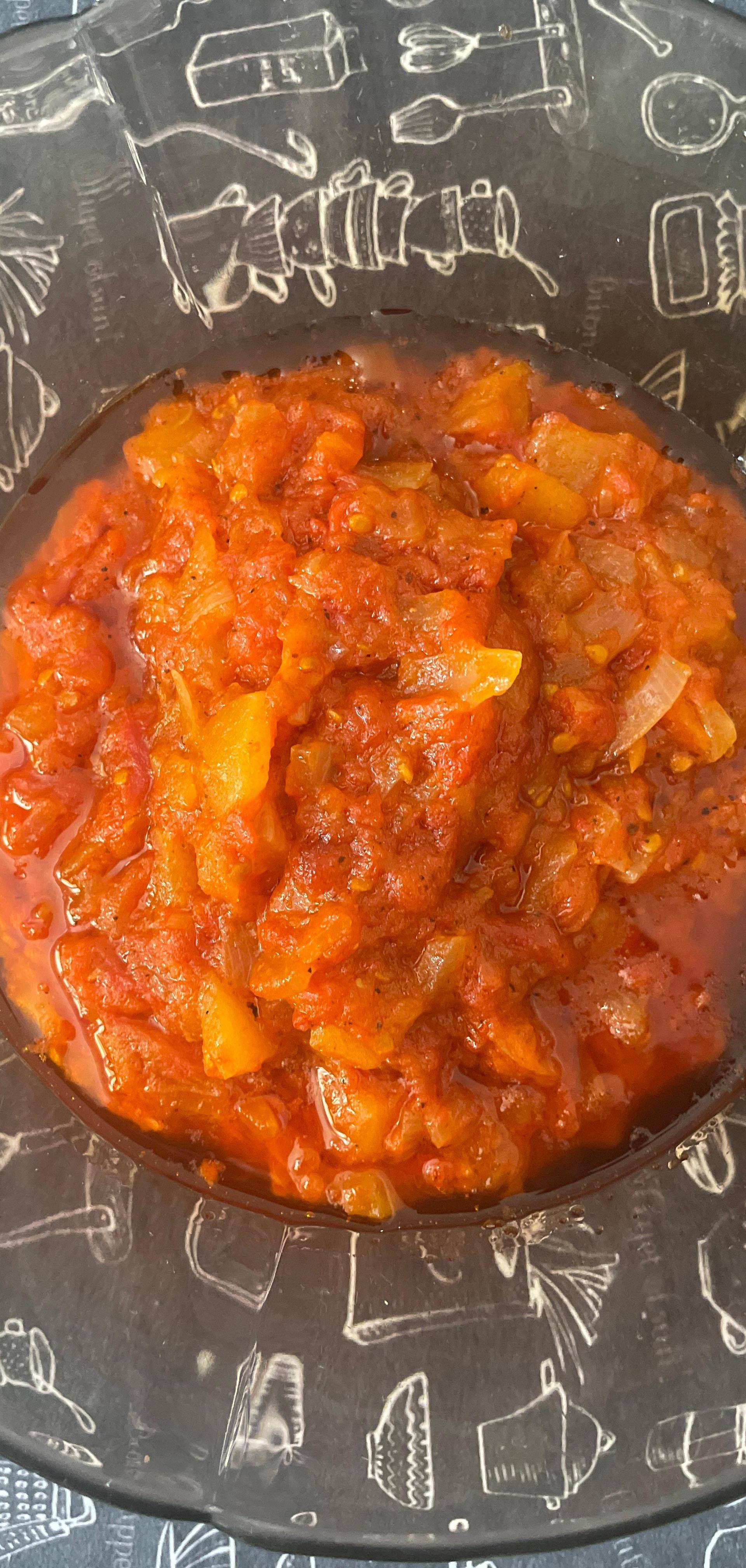 Salsa de tomate - Receta Companion Connect XL | Moulinex