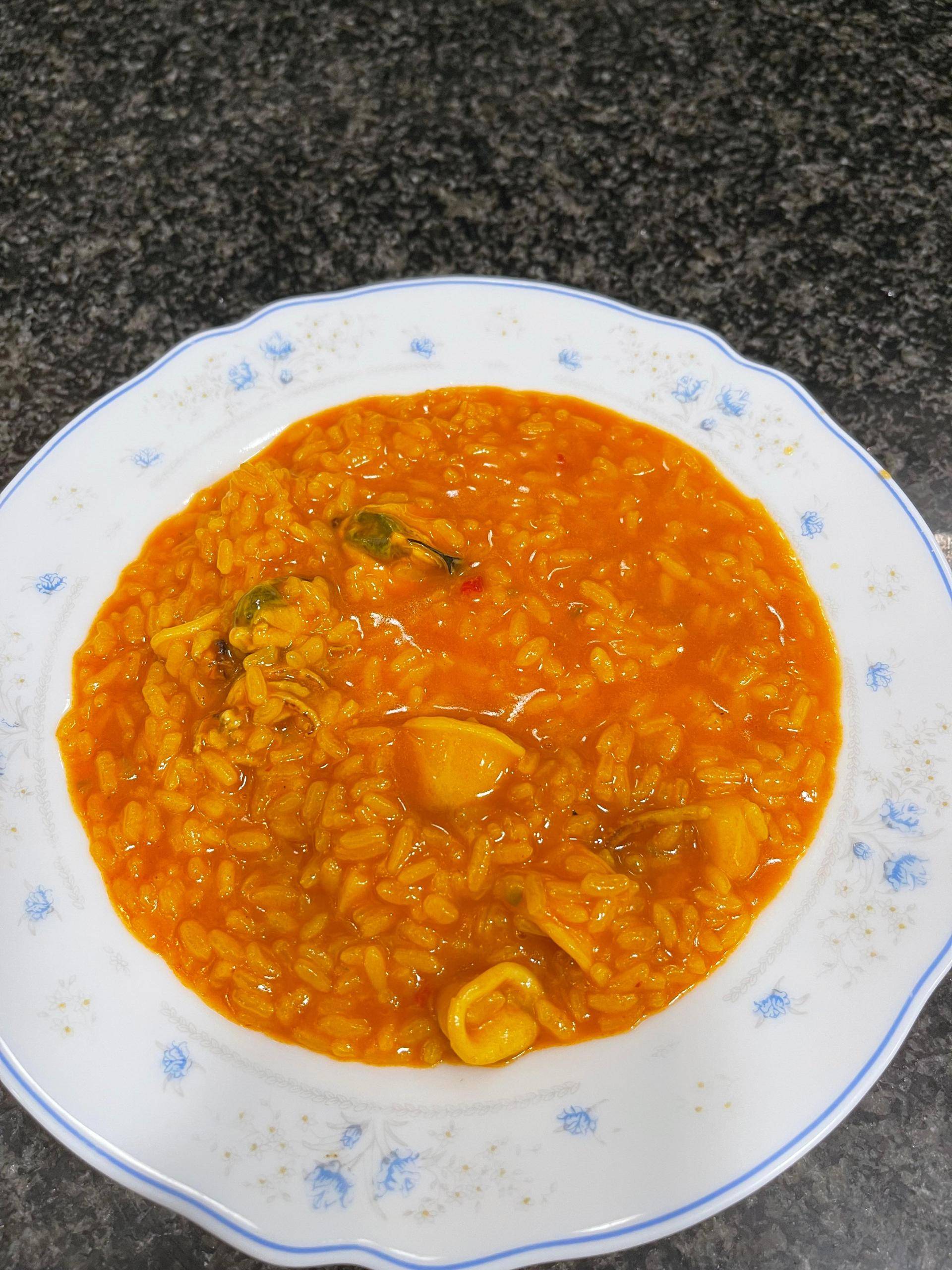 Arroz marinero - Receta Companion Connect XL | Moulinex