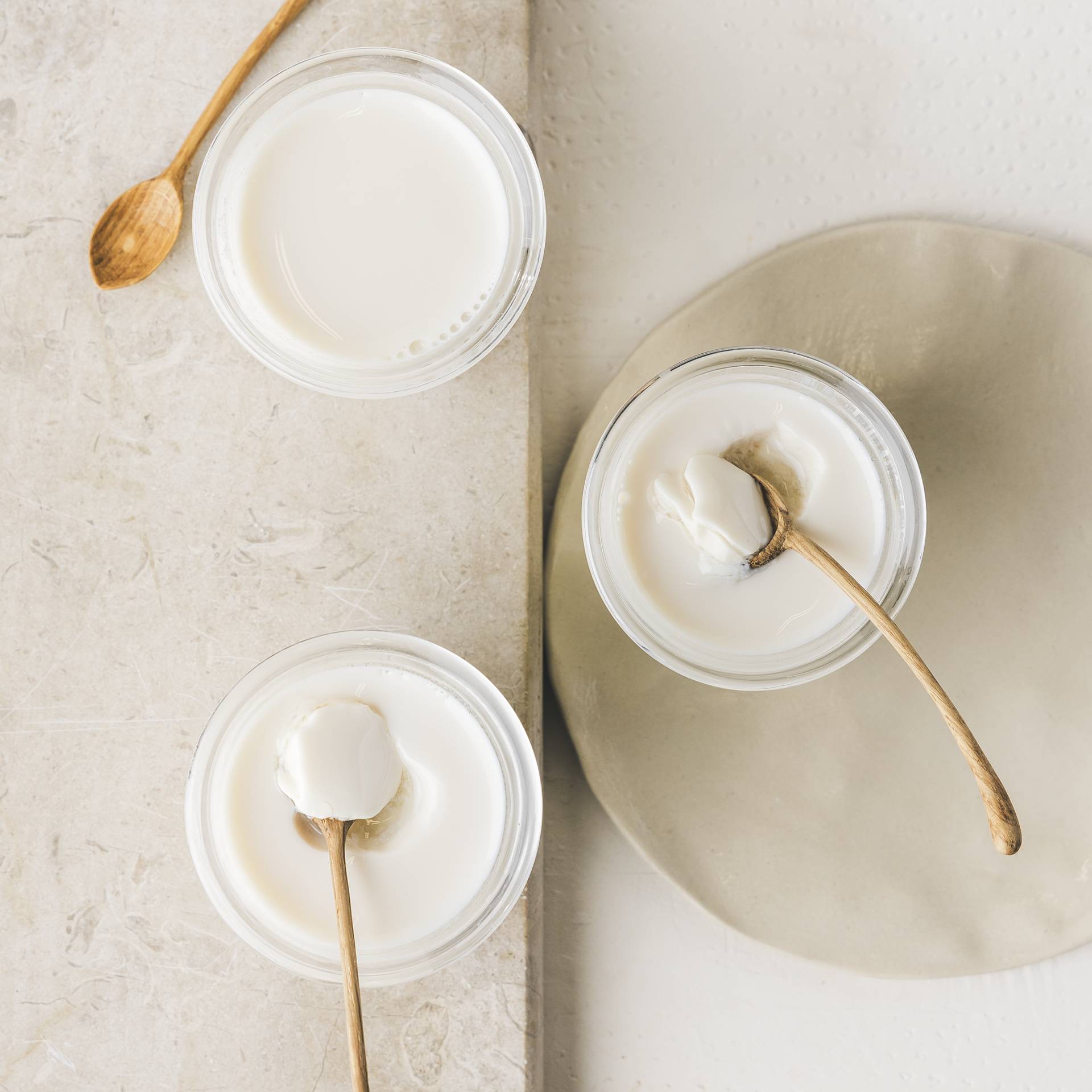 Yogur de soja y vainilla - Receta Easy fry Silence XL / Essential XL | Moulinex
