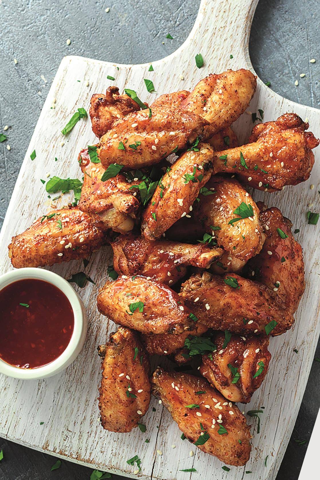 Alitas de pollo - Receta EASY FRY & GRILL 2 in 1 XXL | Moulinex