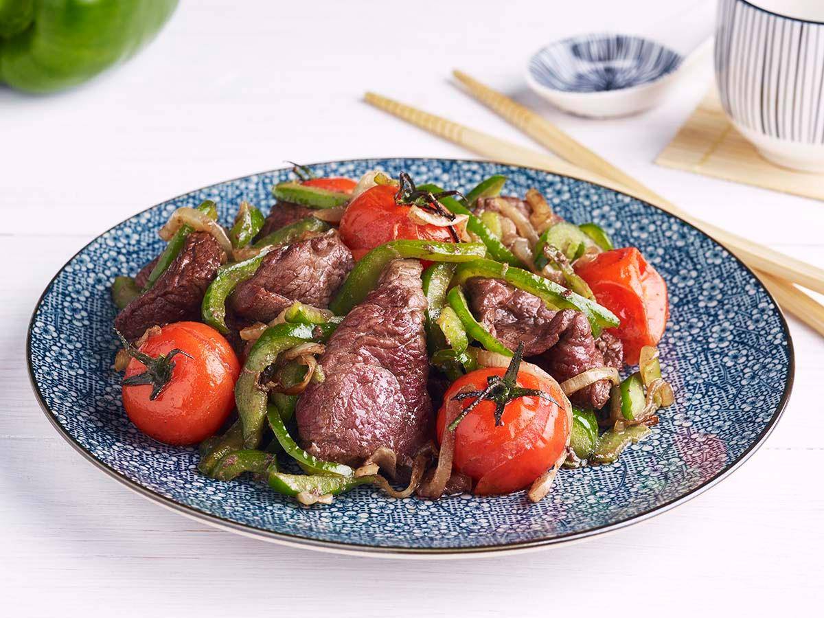 Solomito salteado con pimentón - Receta EASY FRY & GRILL 2 in 1 MECHANICAL | Moulinex