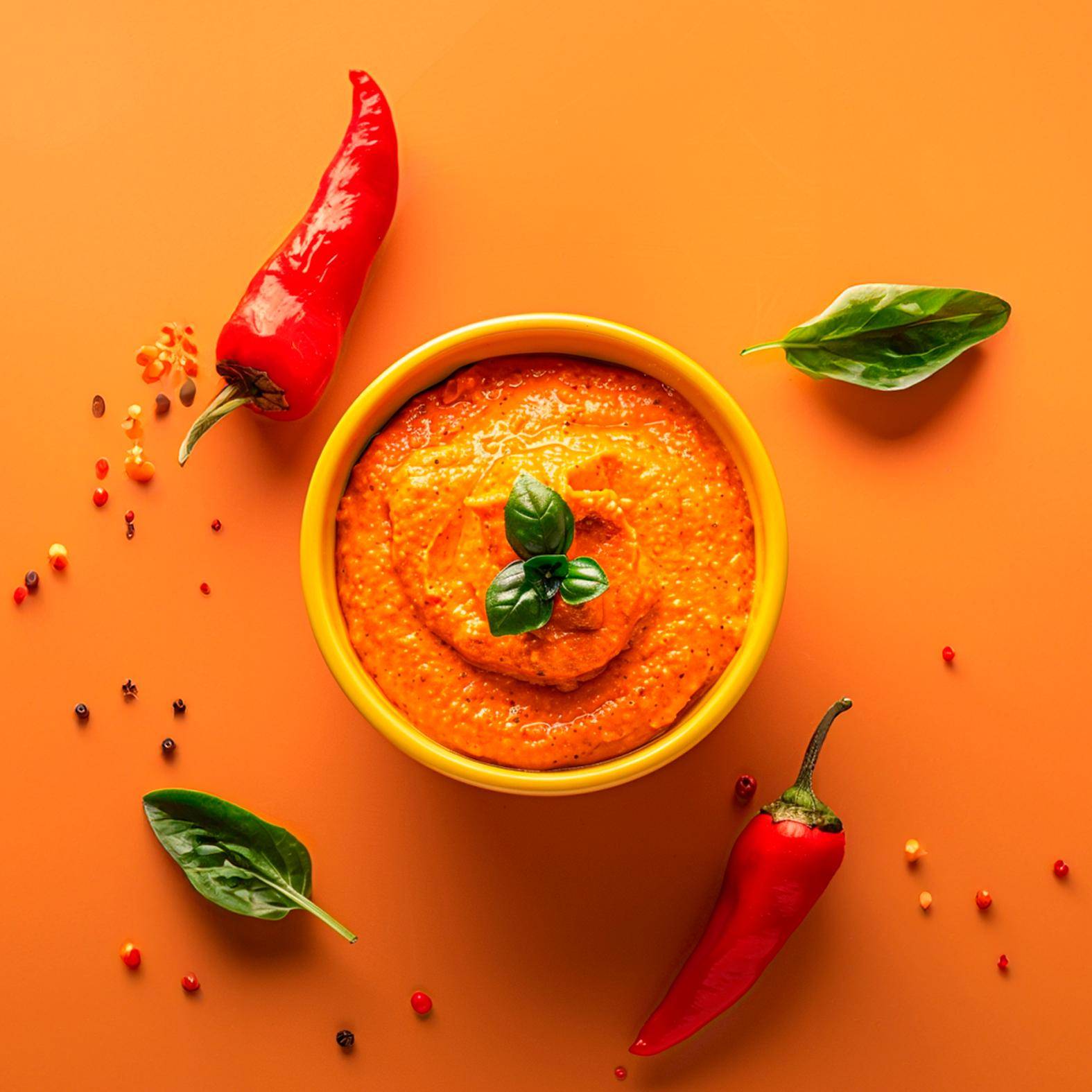 Salsa de pimientos con queso feta (ktipiti) - Receta Blend up | Moulinex