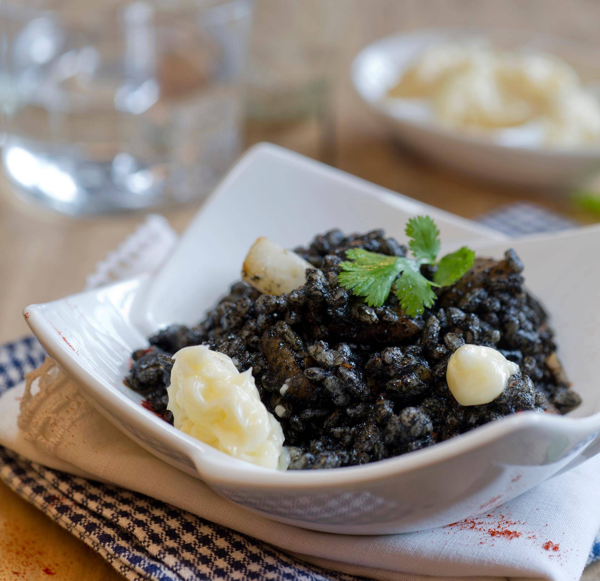 Arroz negro con sepia - Receta Companion | Moulinex