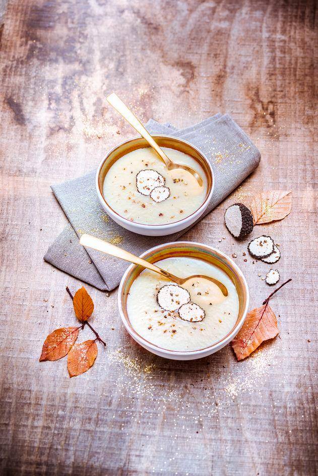 Crema de endivias con trufa - Receta Perfectmix Cook | Moulinex