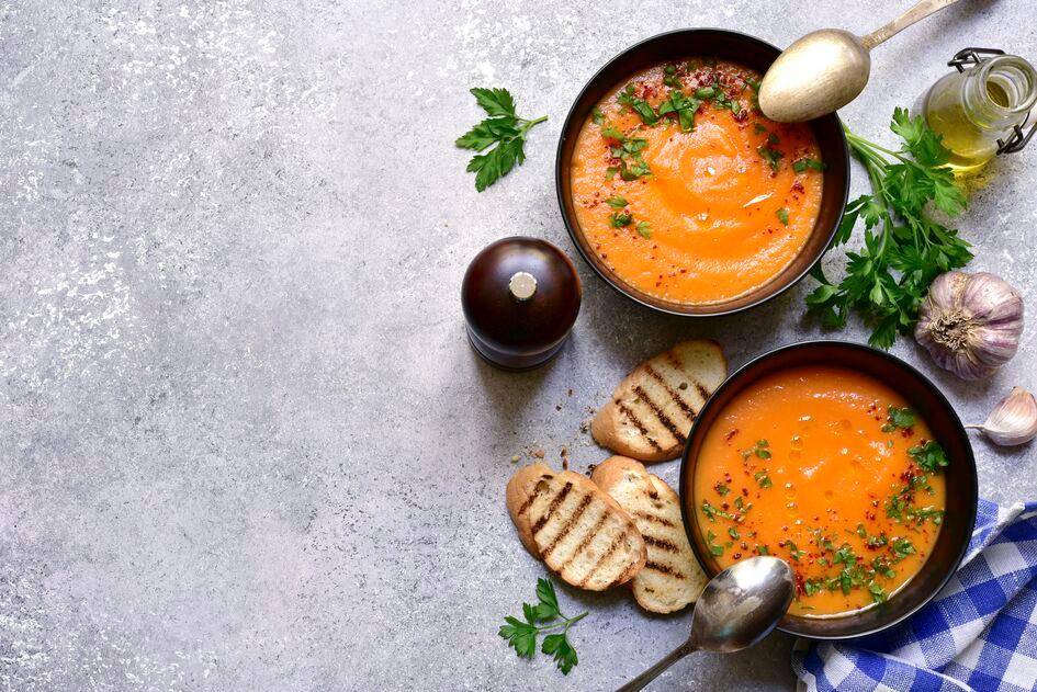 Sopa tipo minestrone - Receta Perfectmix Cook | Moulinex