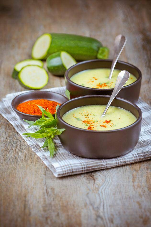 Sopa de calabacín con queso fresco - Receta Perfectmix Cook | Moulinex