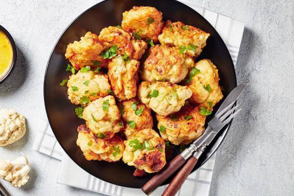 Coliflor crujiente con curry - Receta Easy Fry Mega | Moulinex